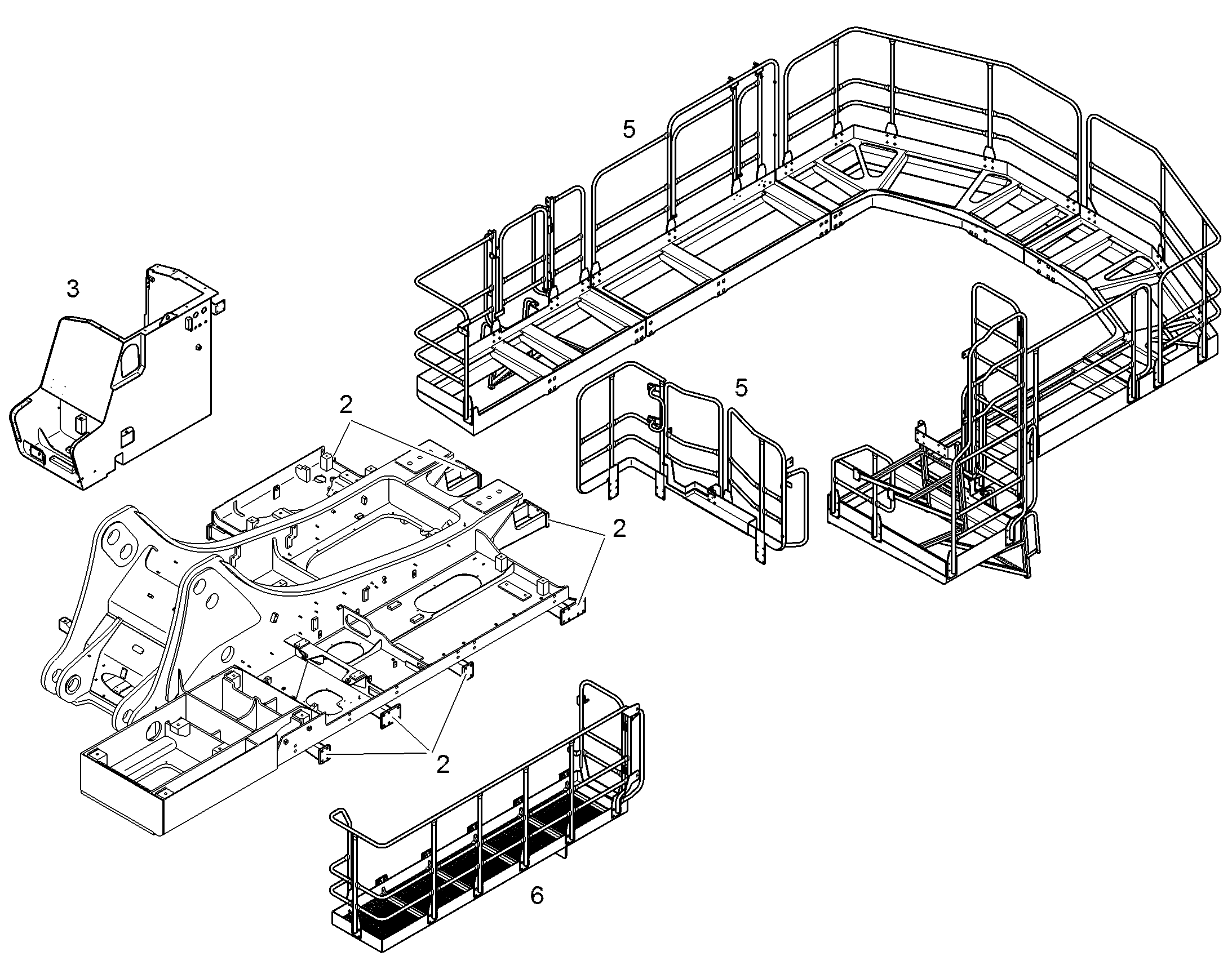 ПЕРЕОБОРУД. ПОВОР. ПЛАТФОРМЫ 10862876 LIEBHERR