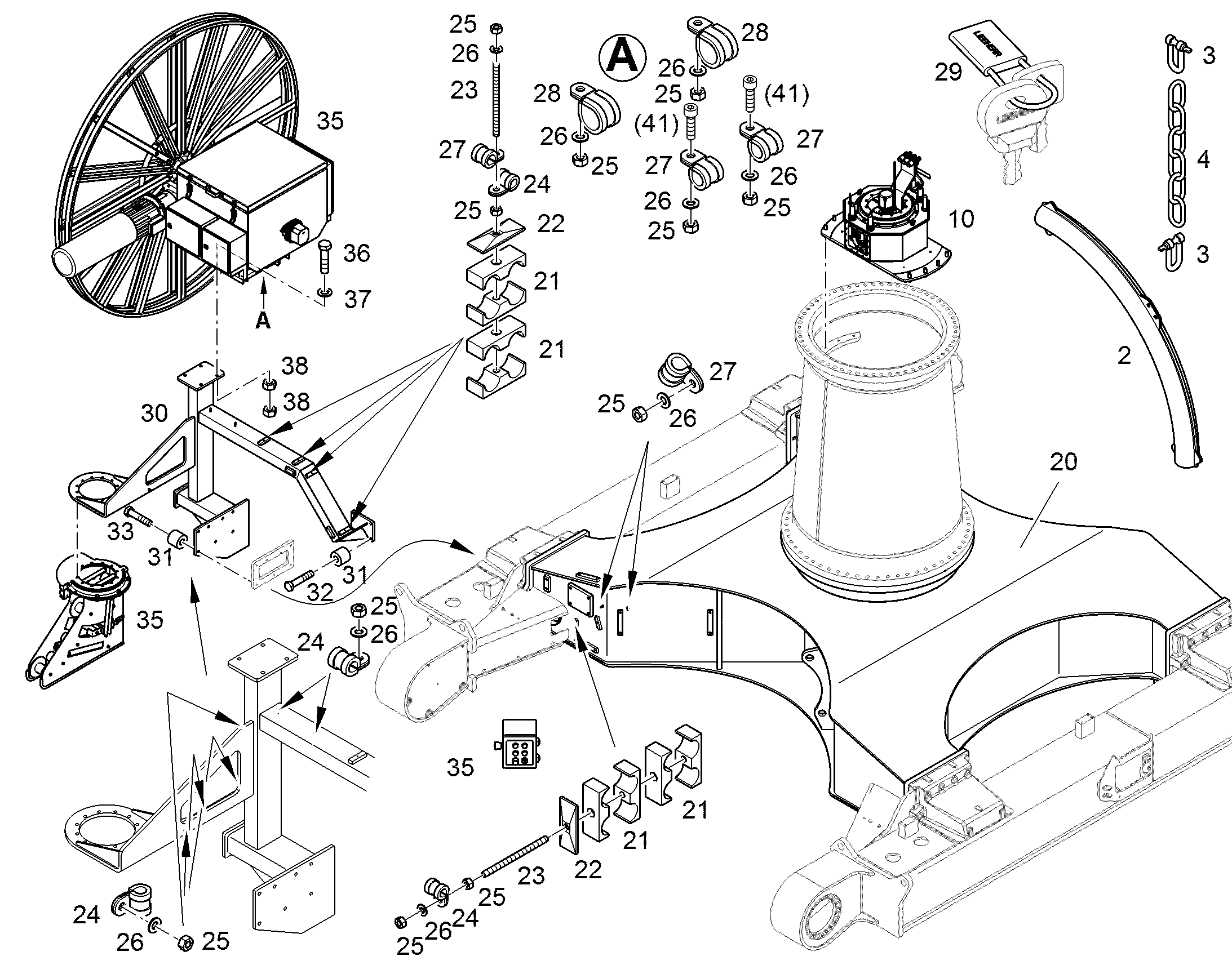 ПРОКЛАДКА 10858262 LIEBHERR