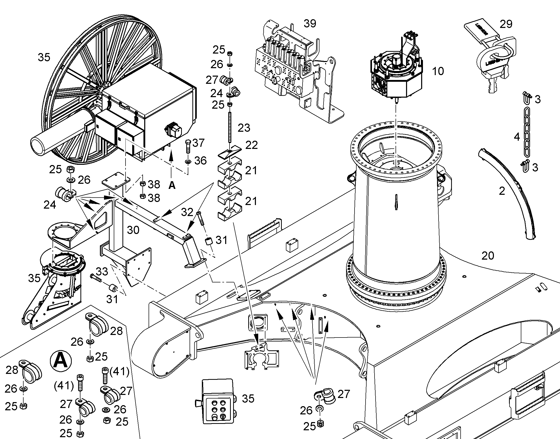 ПРОКЛАДКА 10858235 LIEBHERR