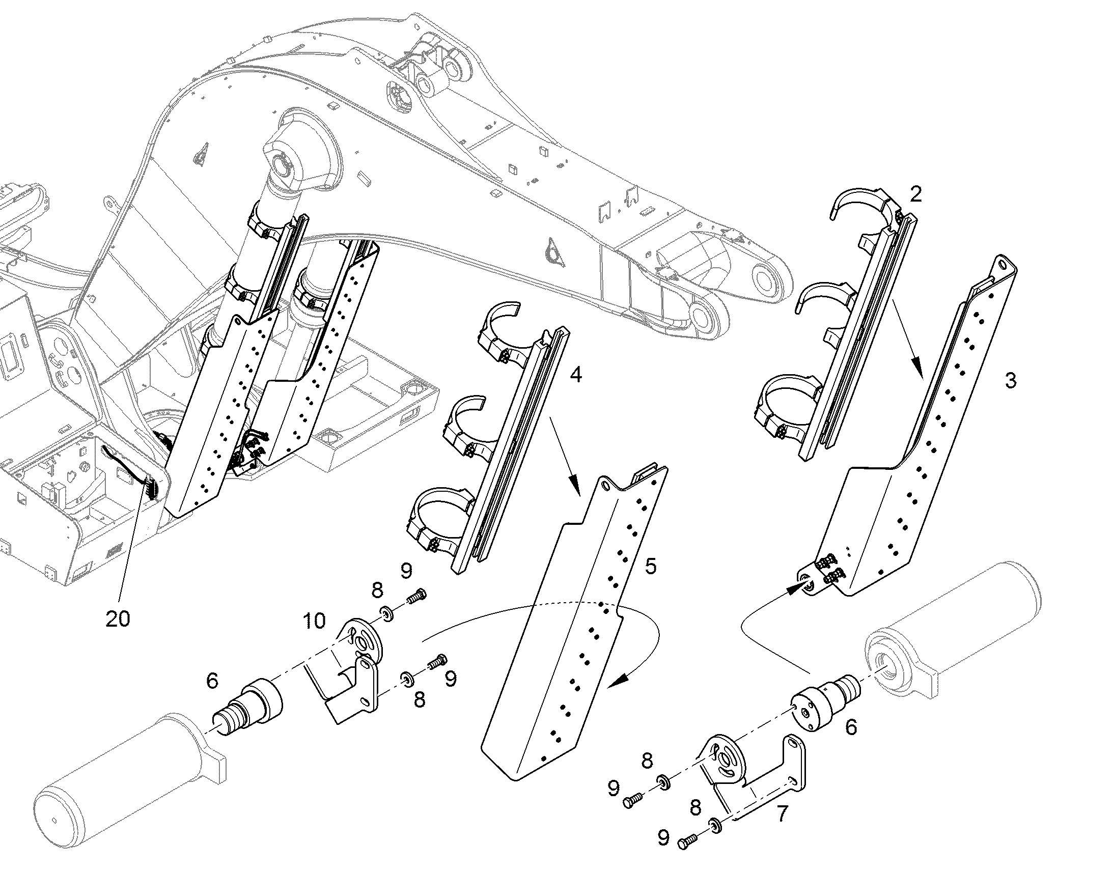 ЗАЩИТА 10861422 LIEBHERR