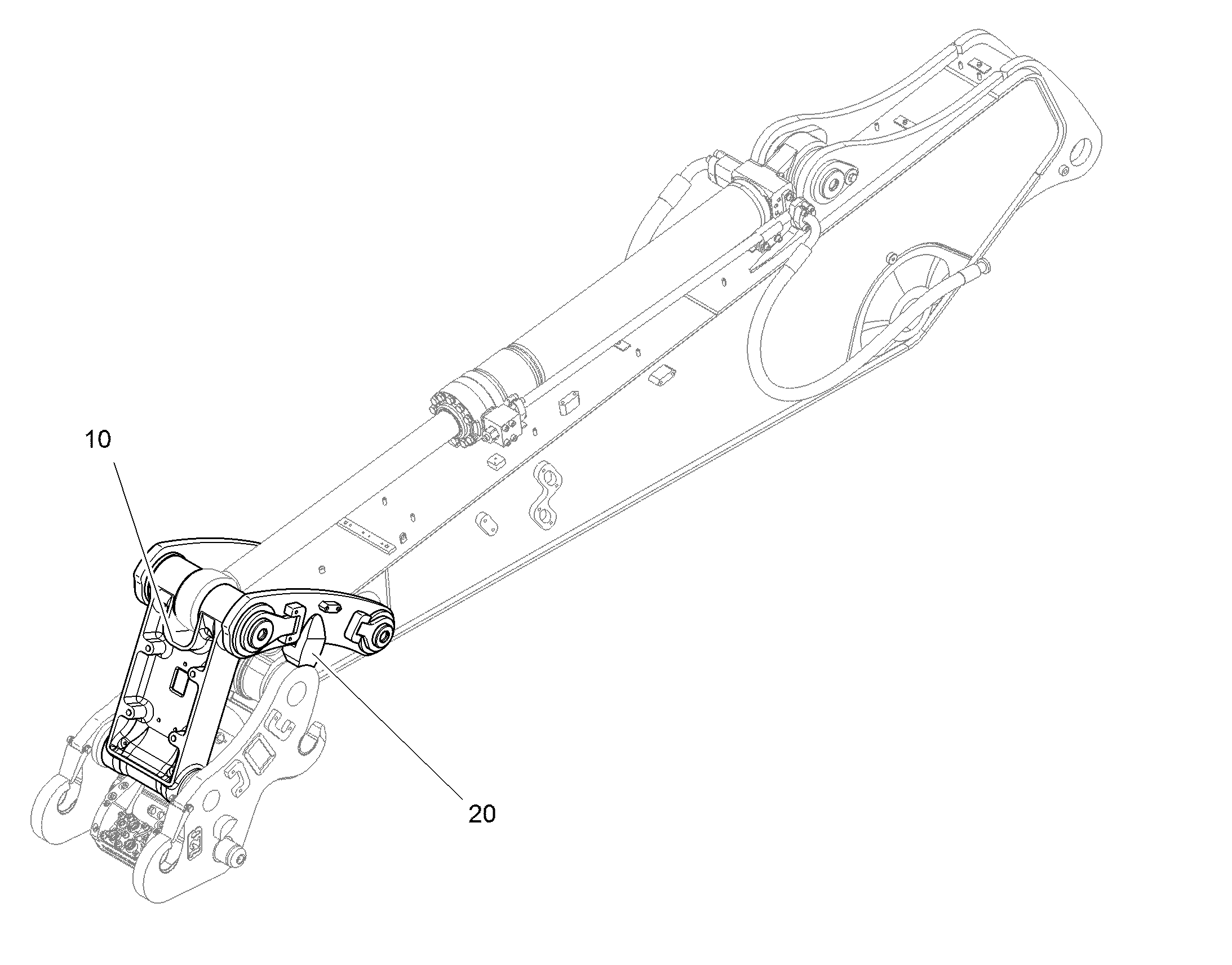 КИНЕМАТИКА ОБРАТНОЙ ЛОПАТЫ R924/R926 11465824 LIEBHERR