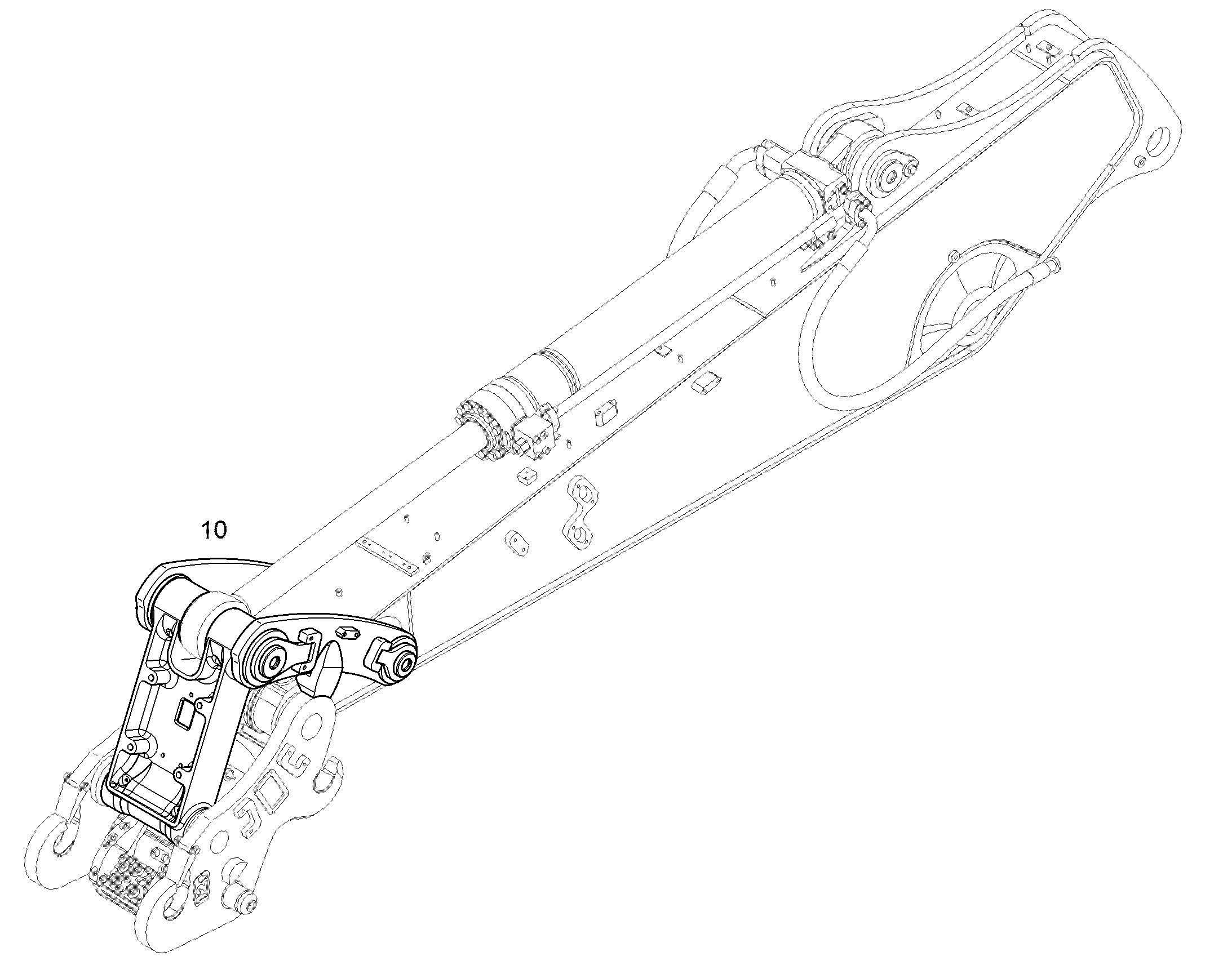КИНЕМАТИКА ОБРАТНОЙ ЛОПАТЫ R924/R926 11465819 LIEBHERR