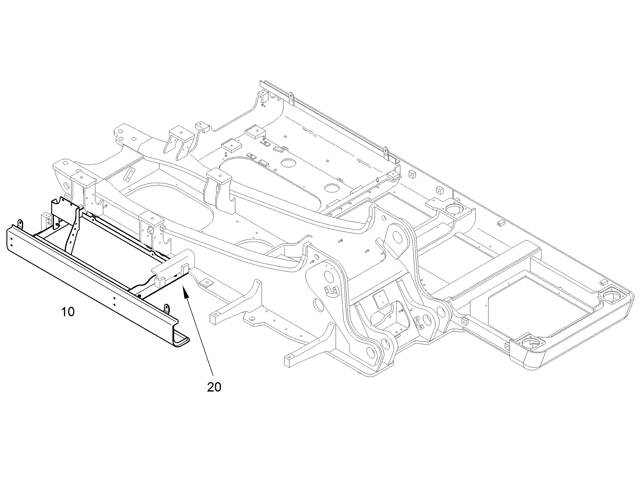 ДЕТАЛИ КРЕПЛЕНИЯ 10830023 LIEBHERR