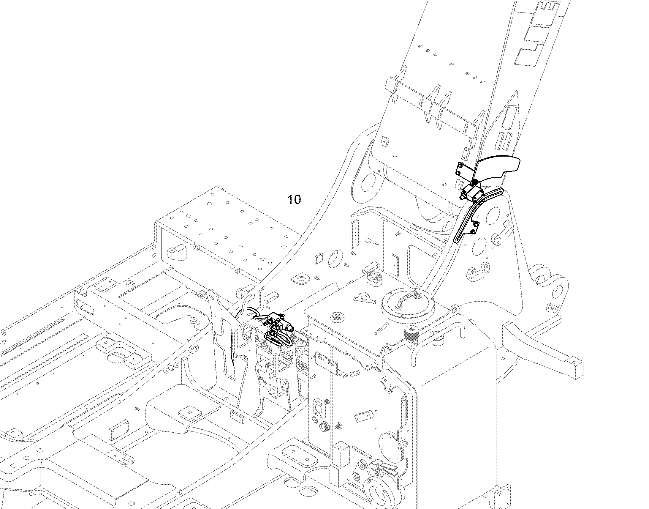 ОГРАНИЧЕНИЕ ПОДЪЕМА И ВЫСОТЫ 10863995 LIEBHERR