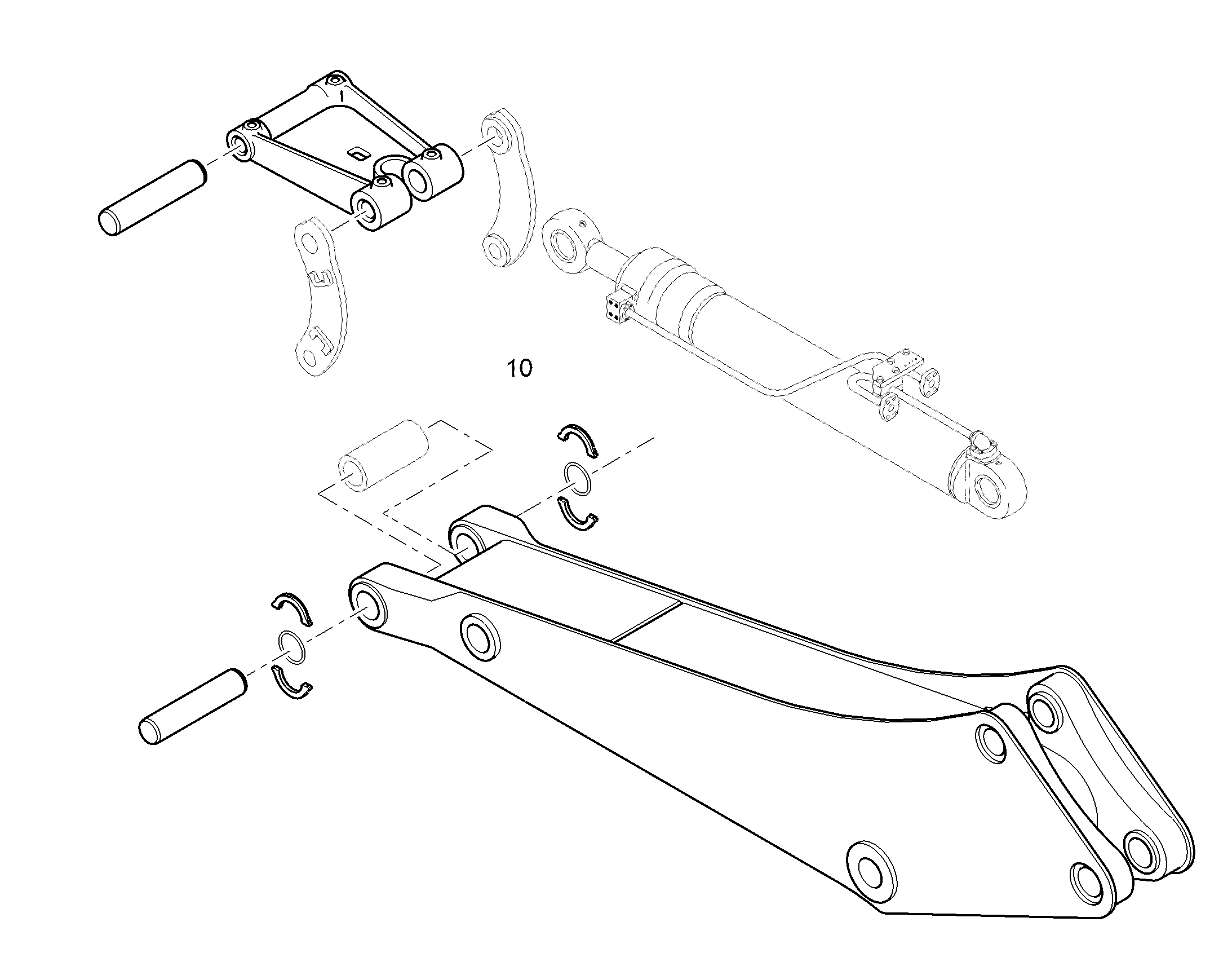 REBUILDING SET F.STIEL SEALED 10860977 LIEBHERR