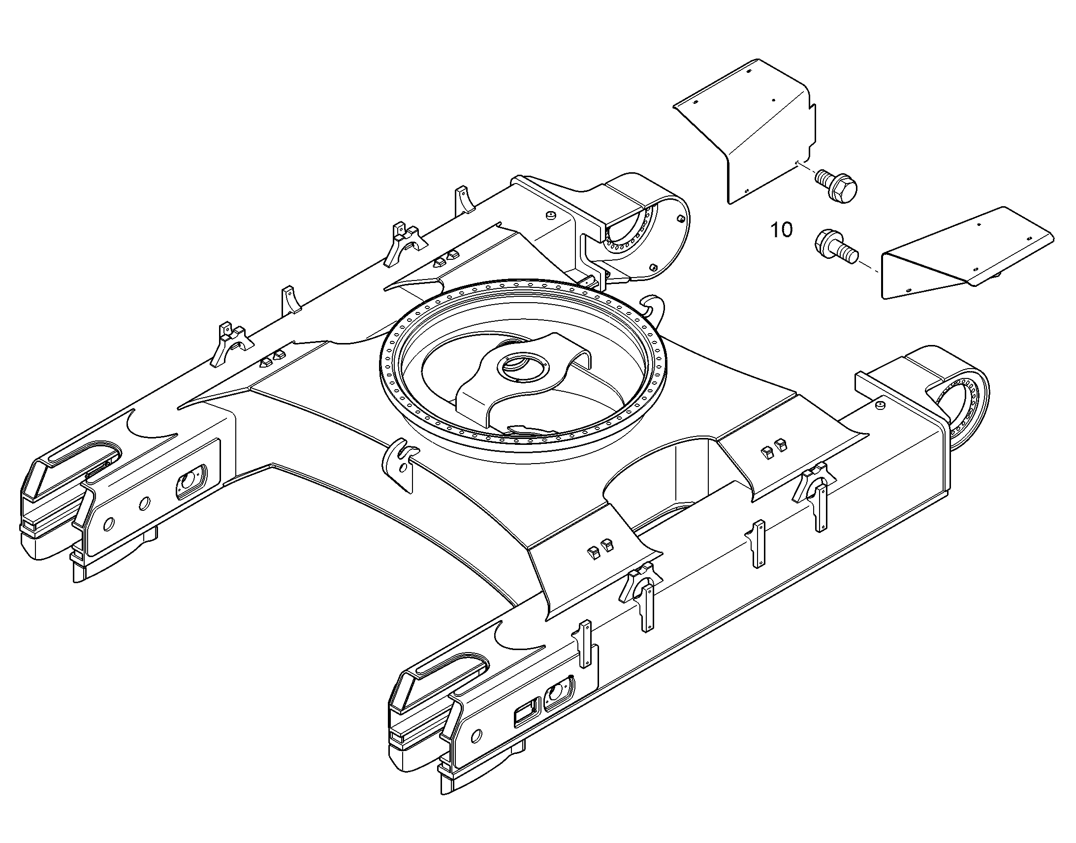 GEAR BEARING MODIF. 11732450 LIEBHERR
