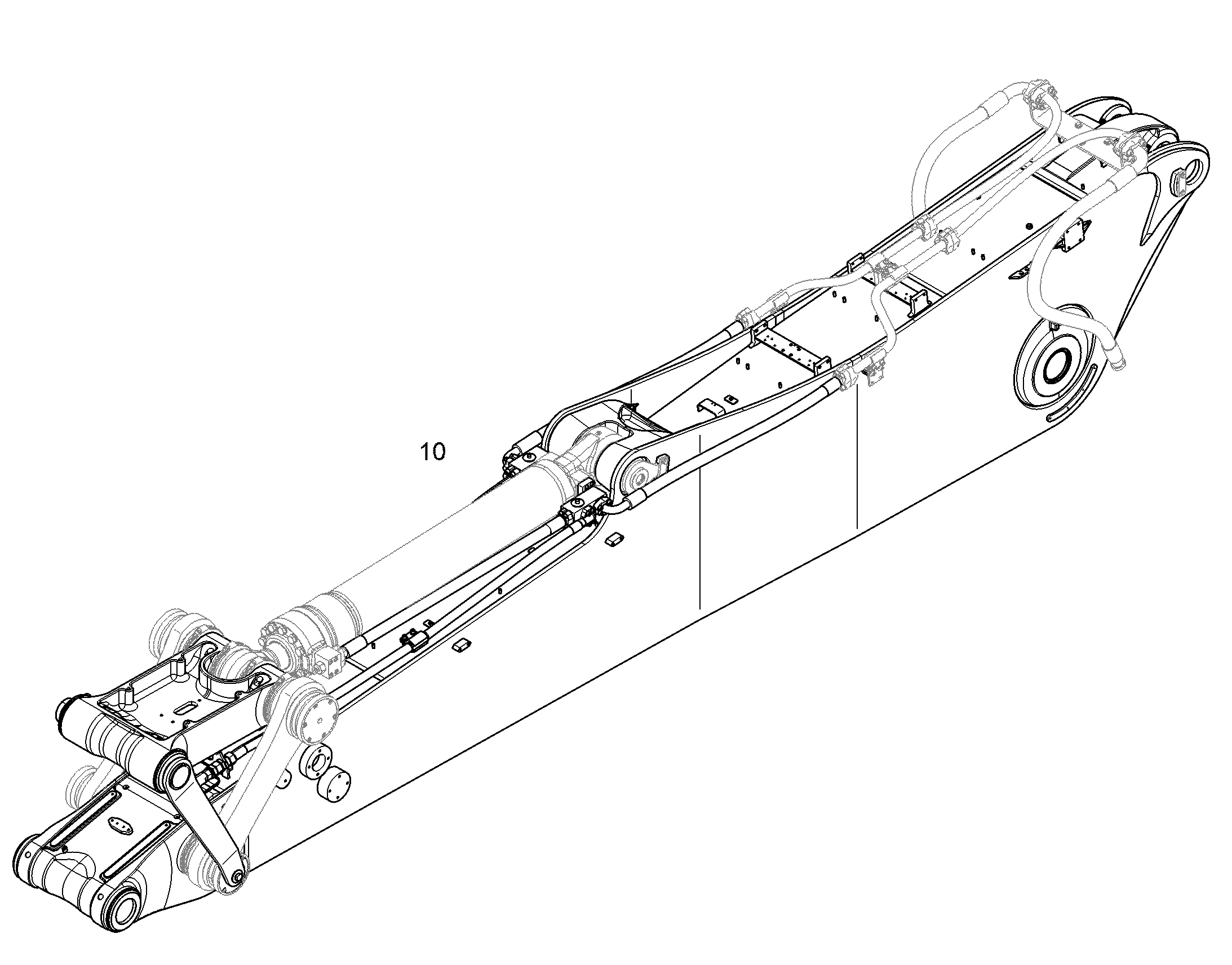 ПРОВОДКА ПРИВОД ГРЕЙФЕРА 11462173 LIEBHERR