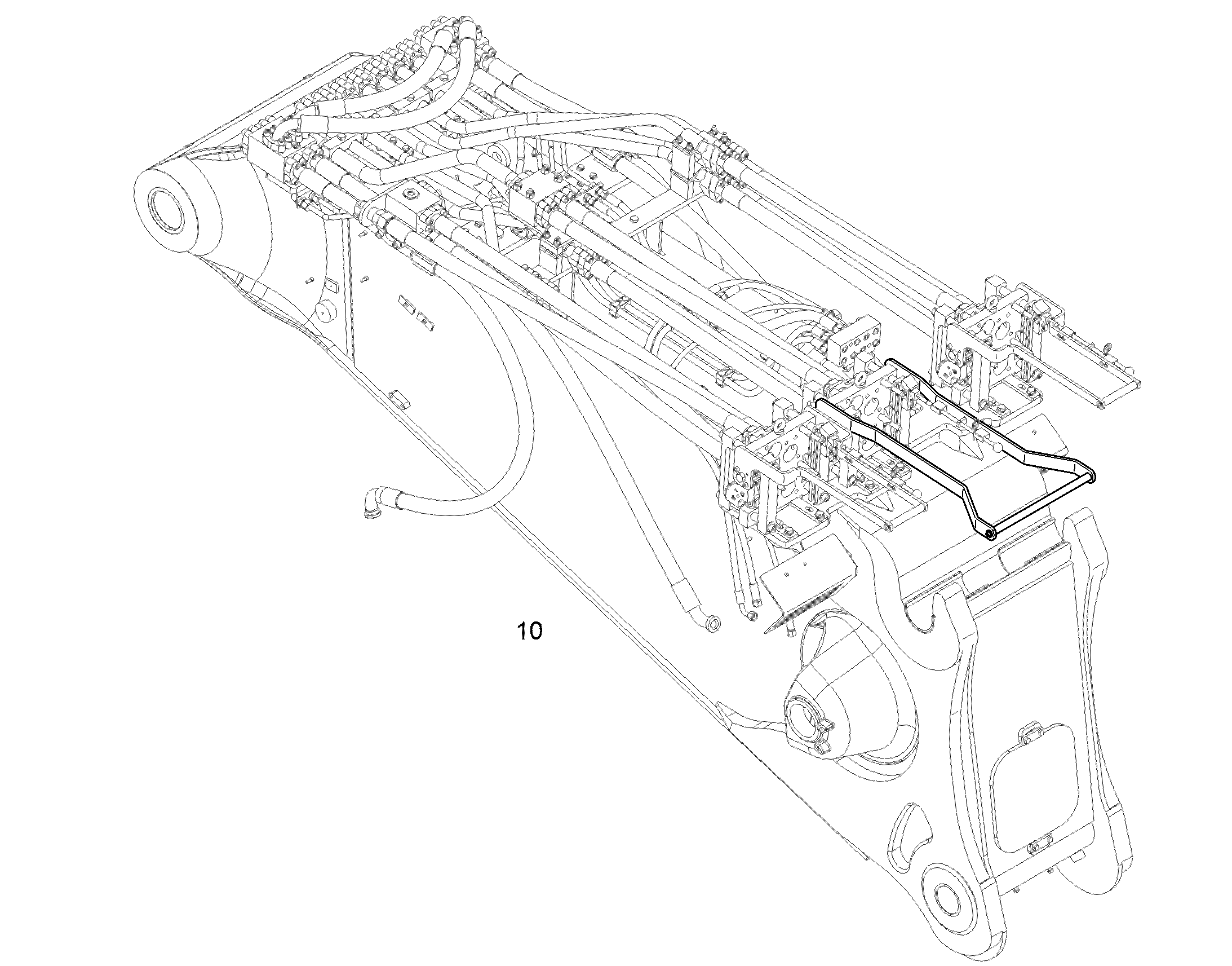 РУЧКА 11460594 LIEBHERR