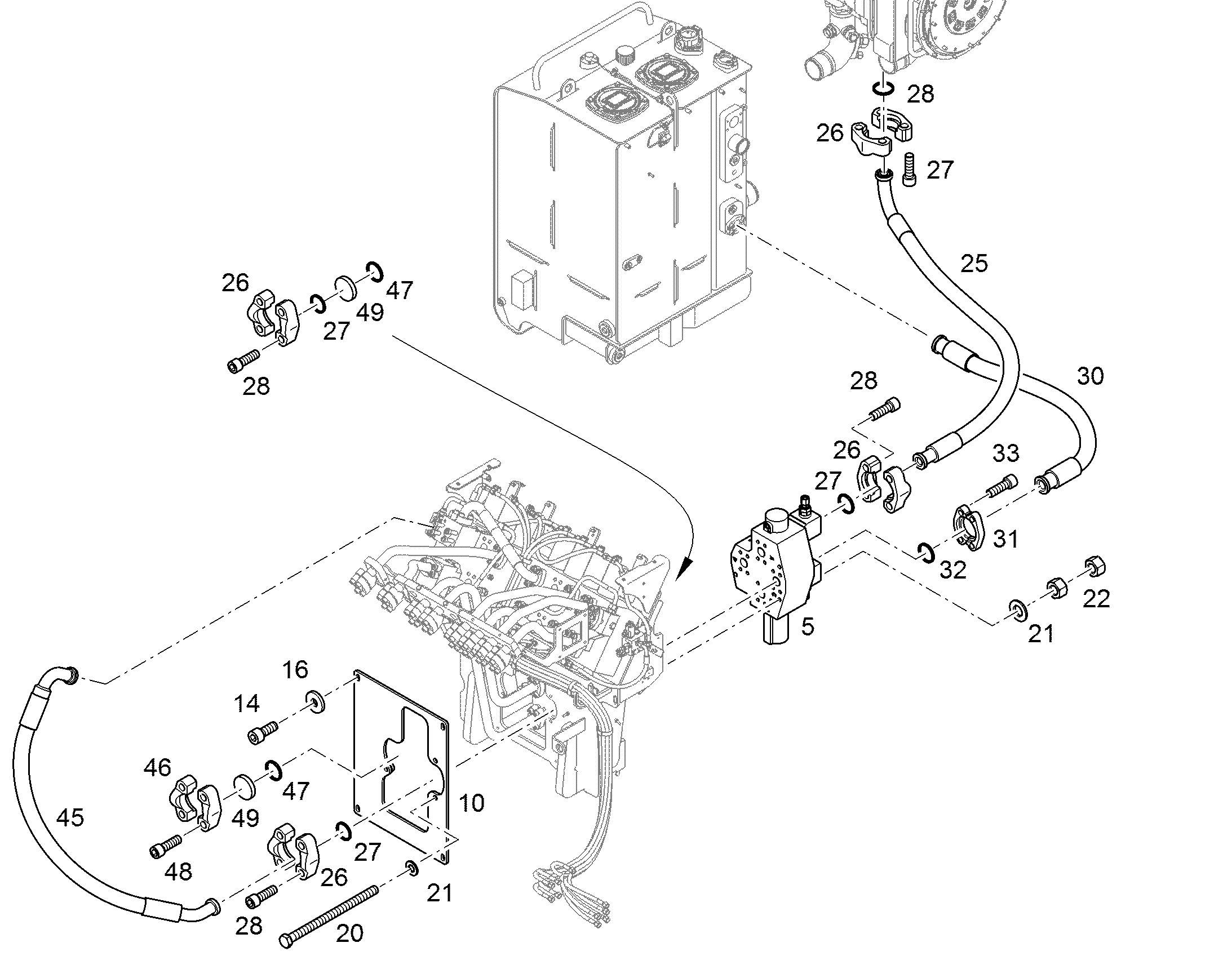 БЛОК УПРАВЛЕНИЯ 10100338 LIEBHERR