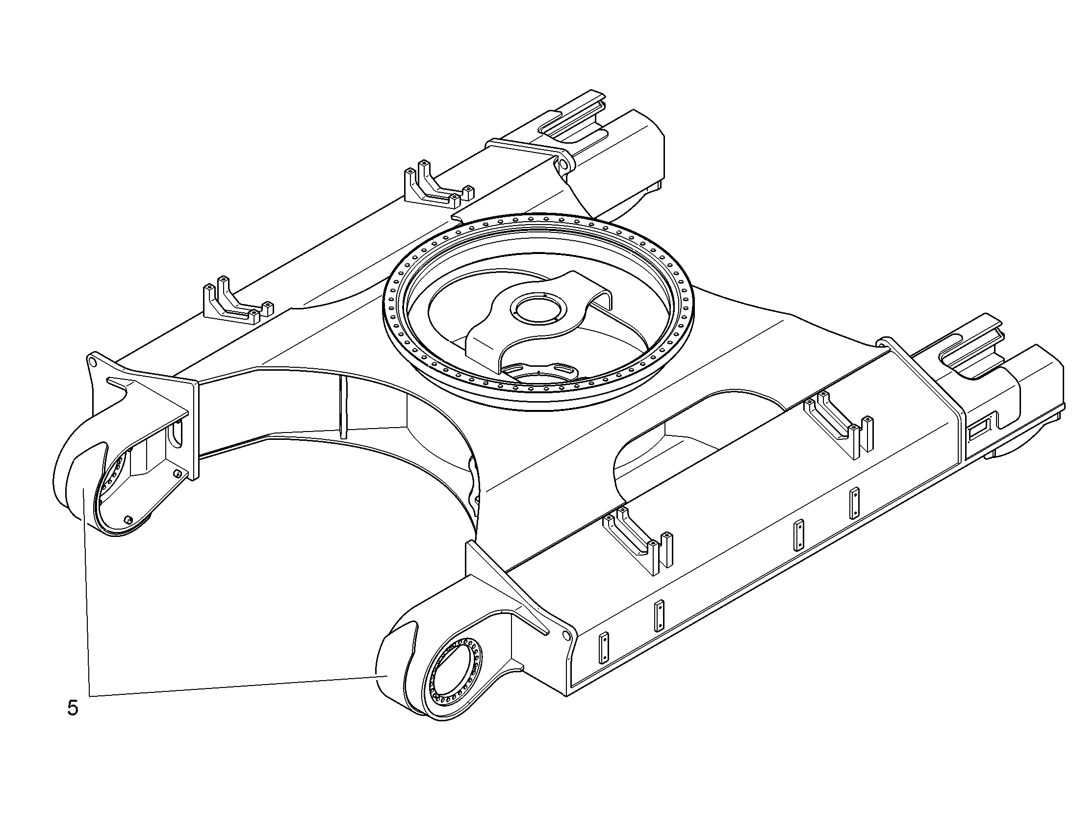 GEAR BEARING MODIF. 11733867 LIEBHERR
