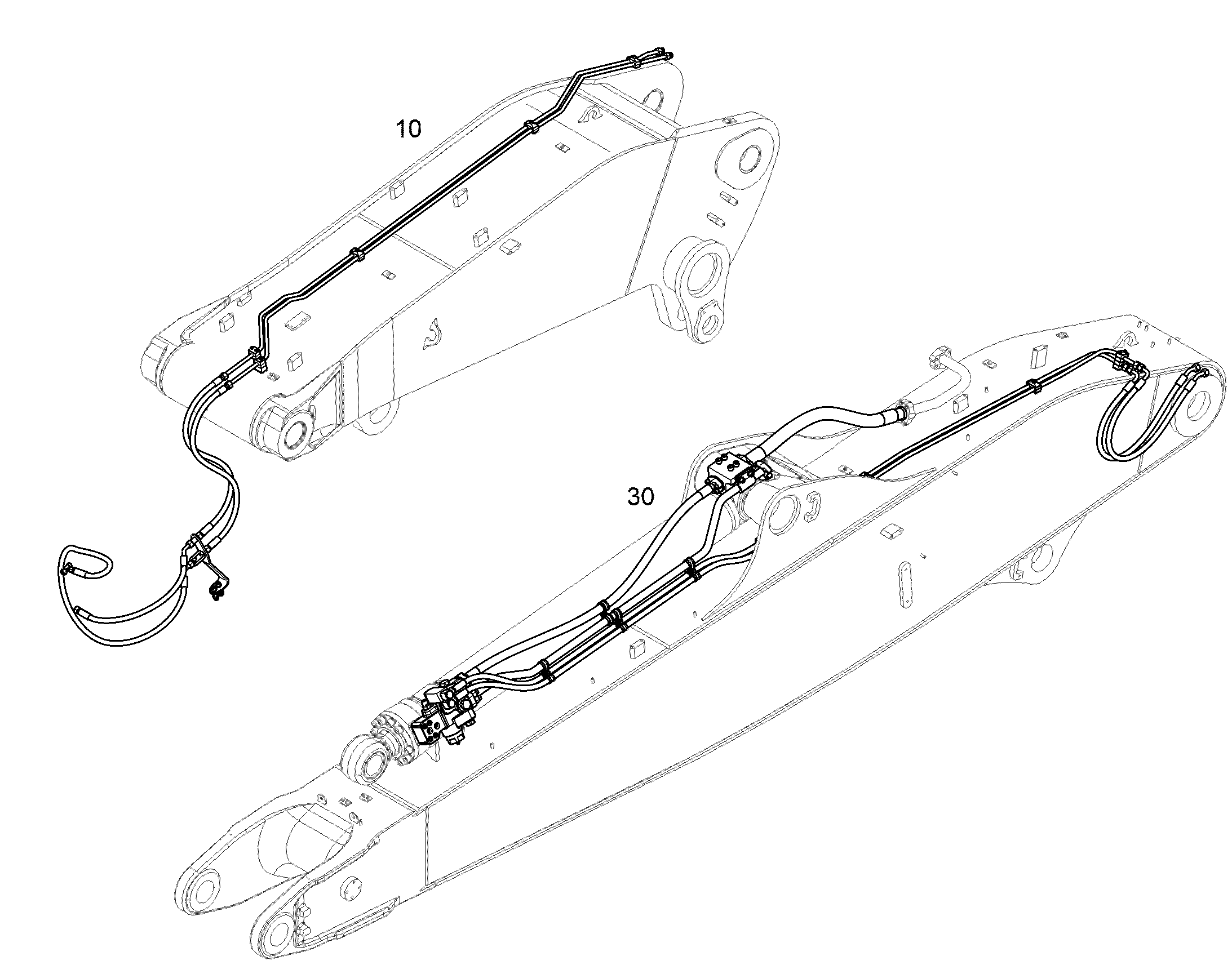 ЗАЩ.ТРУБЫ ЦИЛ.РУК. 10824724 LIEBHERR