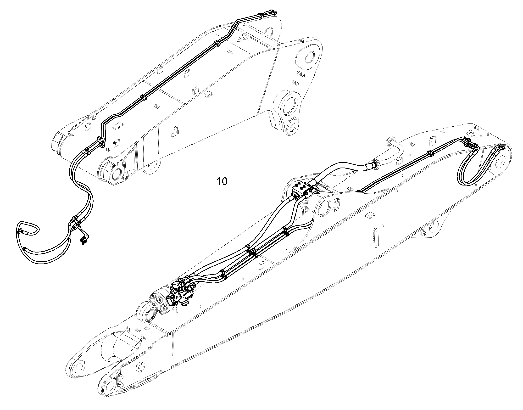ЗАЩ.ТРУБЫ ЦИЛ.РУК. 11461352 LIEBHERR