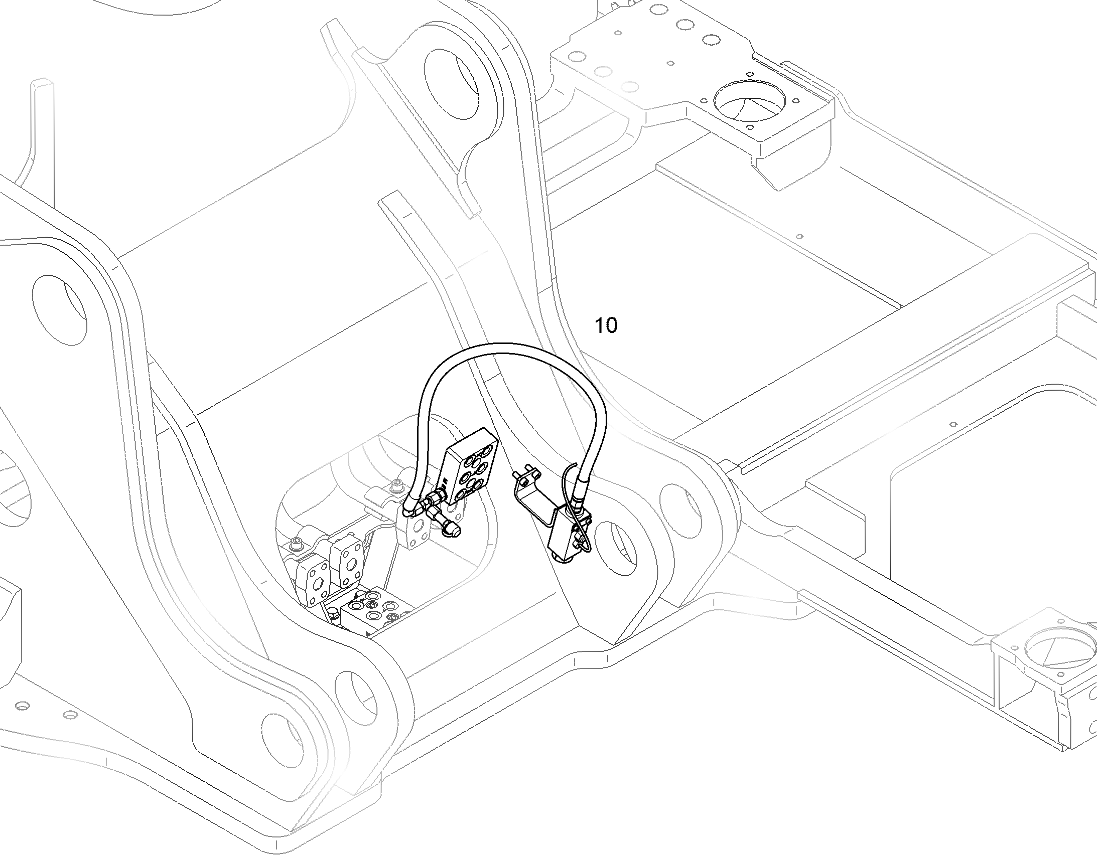 УСТР.ПРЕДУП.О ПЕРЕГРУЗКЕ R946/950 10392509 LIEBHERR