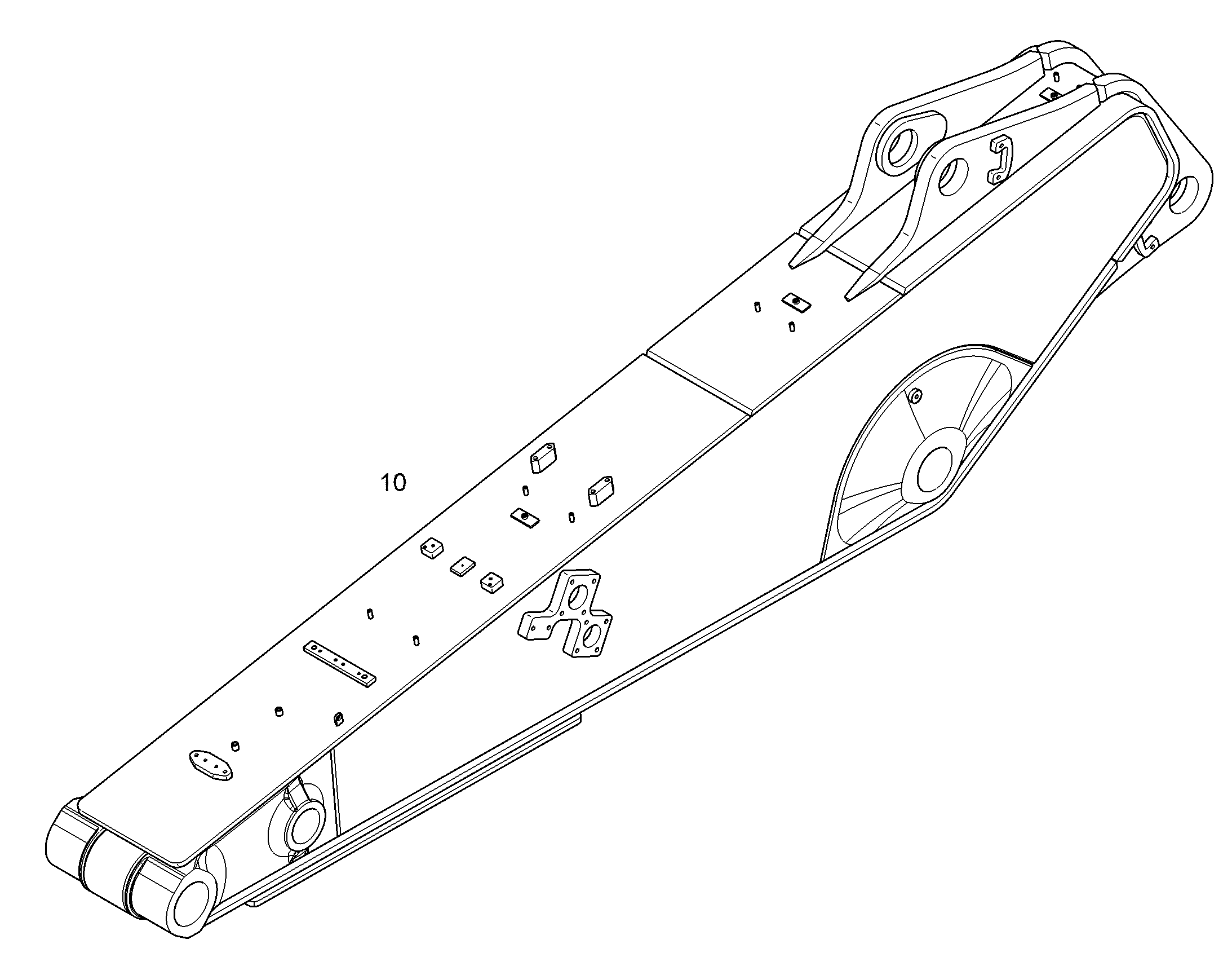 РУКОЯТЬ КОВША 2,90M 11464678 LIEBHERR