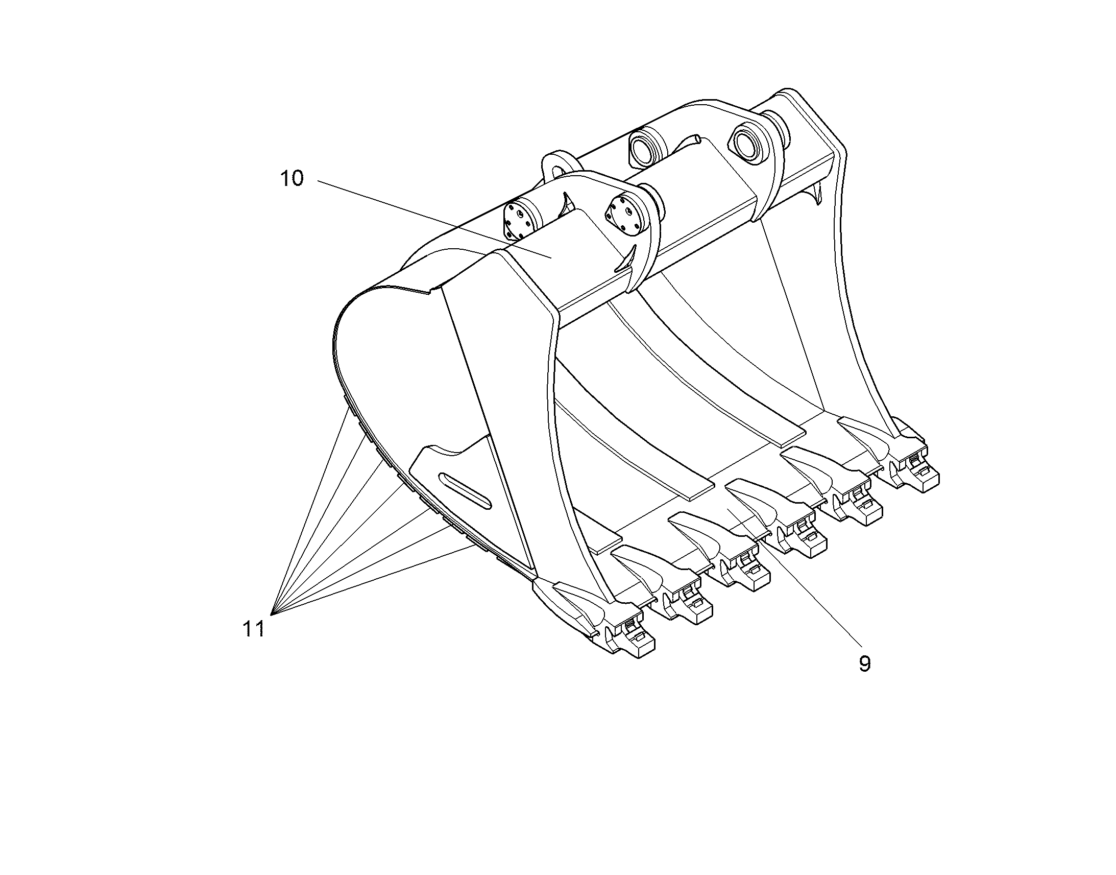ЗАБРАЛО КОВША 10498355 LIEBHERR