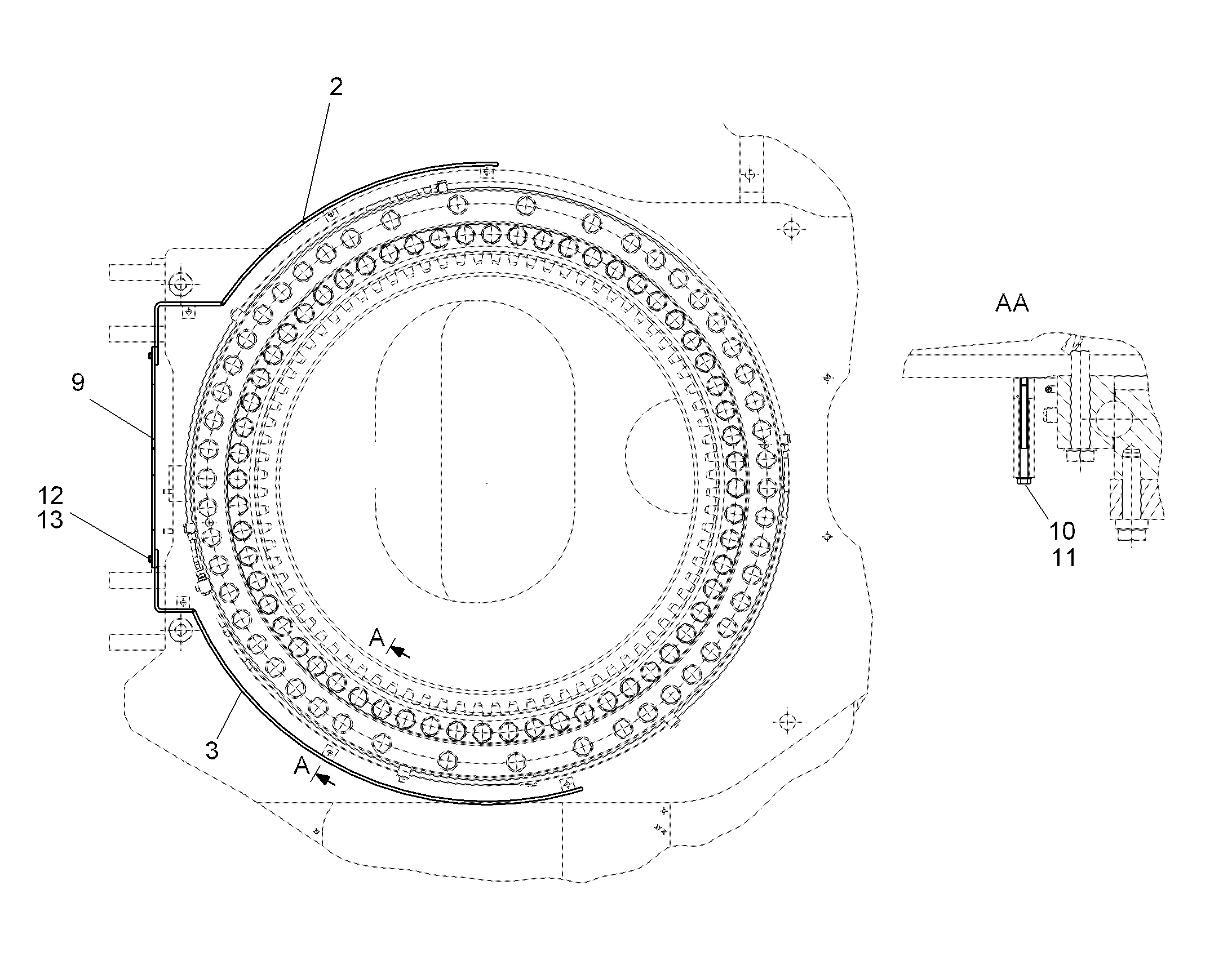 ЗАЩИТА 10498399 LIEBHERR