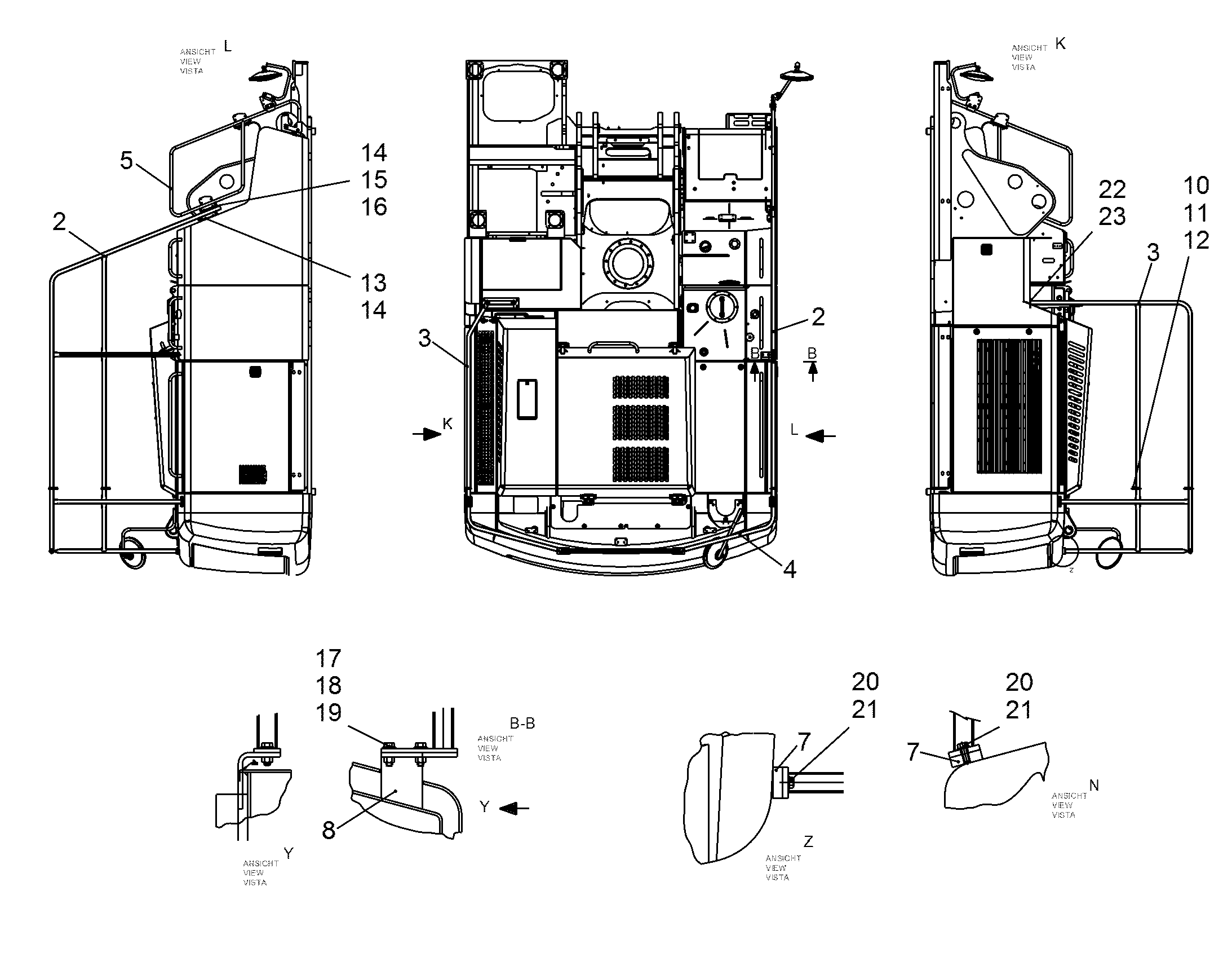 РУЧКА 10498997 LIEBHERR