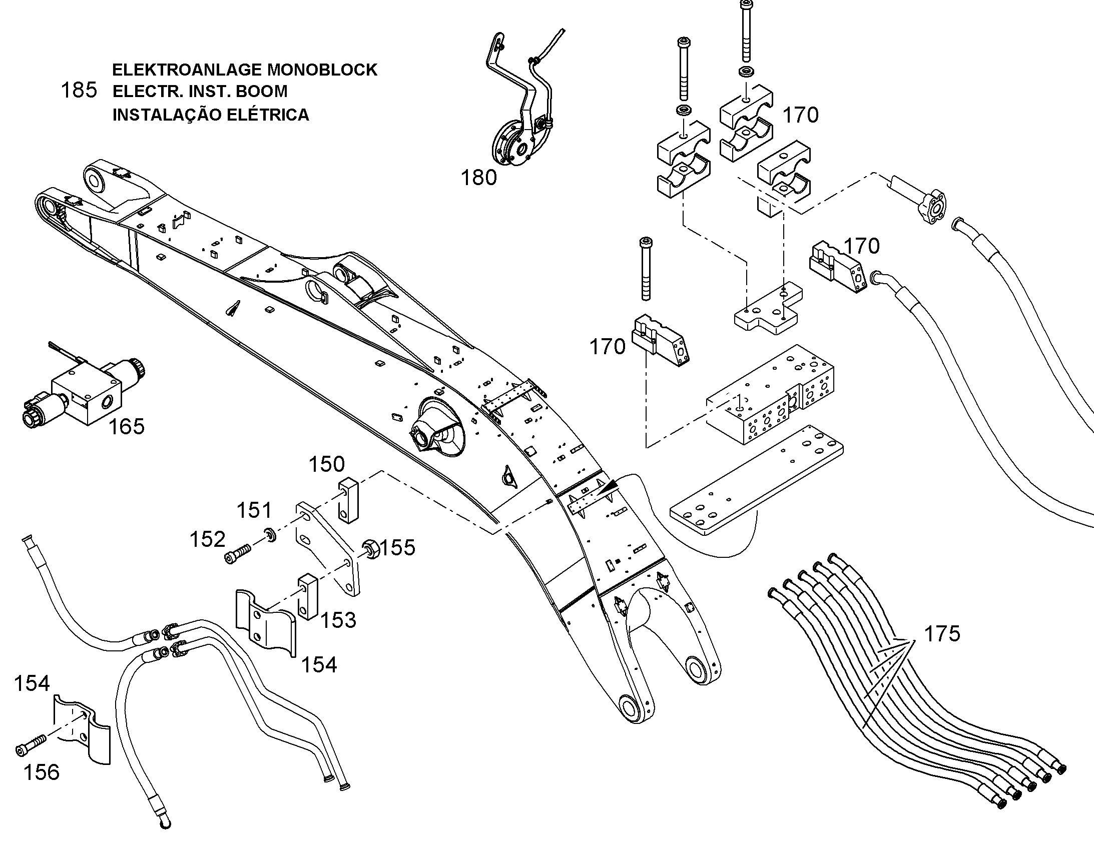 ОТКЛЮЧЕНИЕ ЦИЛИНДРА РУКОЯТИ 10498271 LIEBHERR