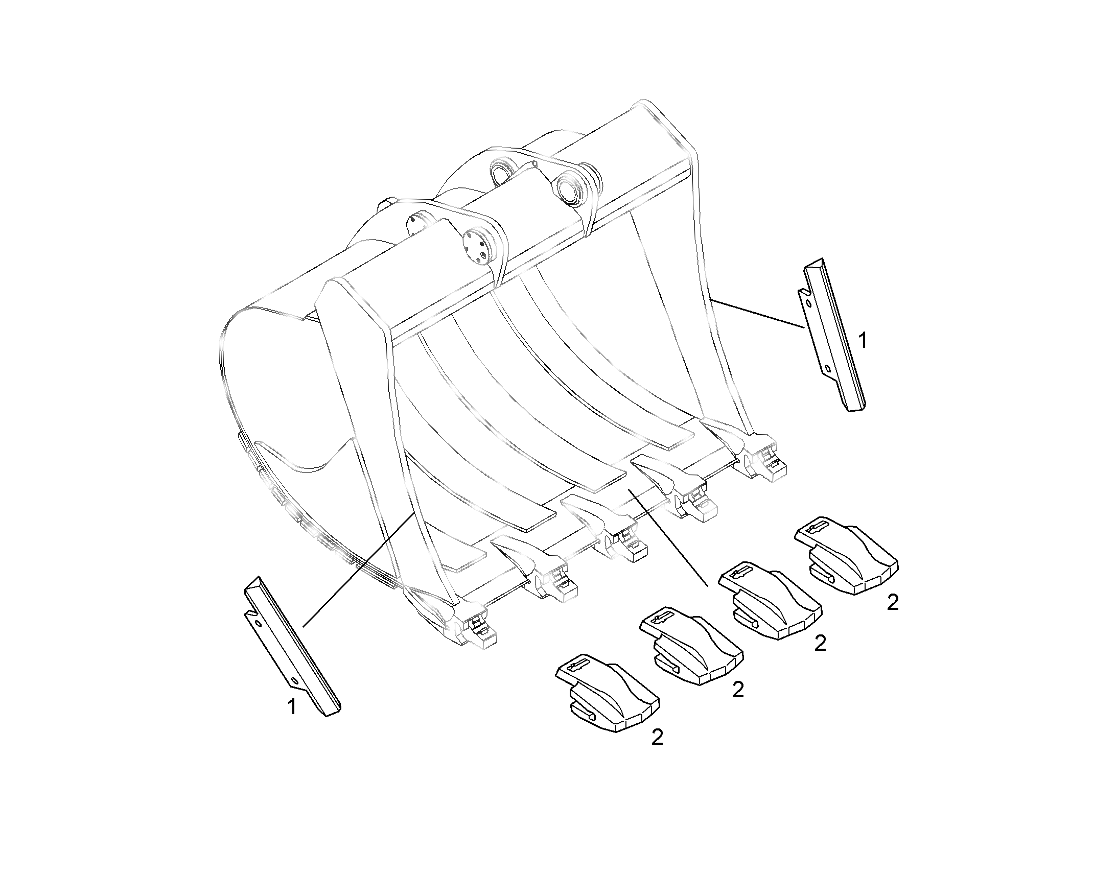 SIDE SHROUD 11699144 LIEBHERR
