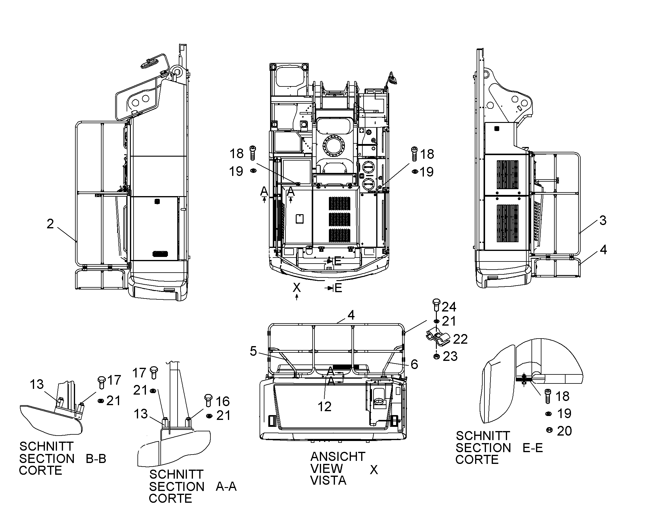РУЧКА 11102433 LIEBHERR