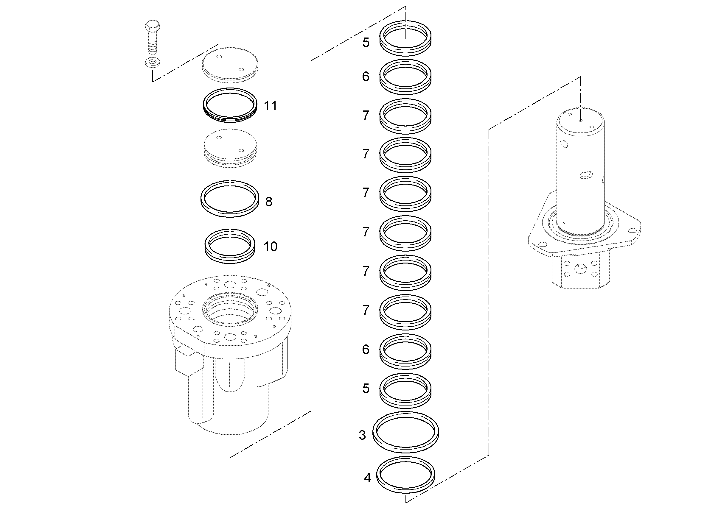 ЗАЩИТНОЕ КОЛЬЦО 100/109,3X1,7 10356231 LIEBHERR