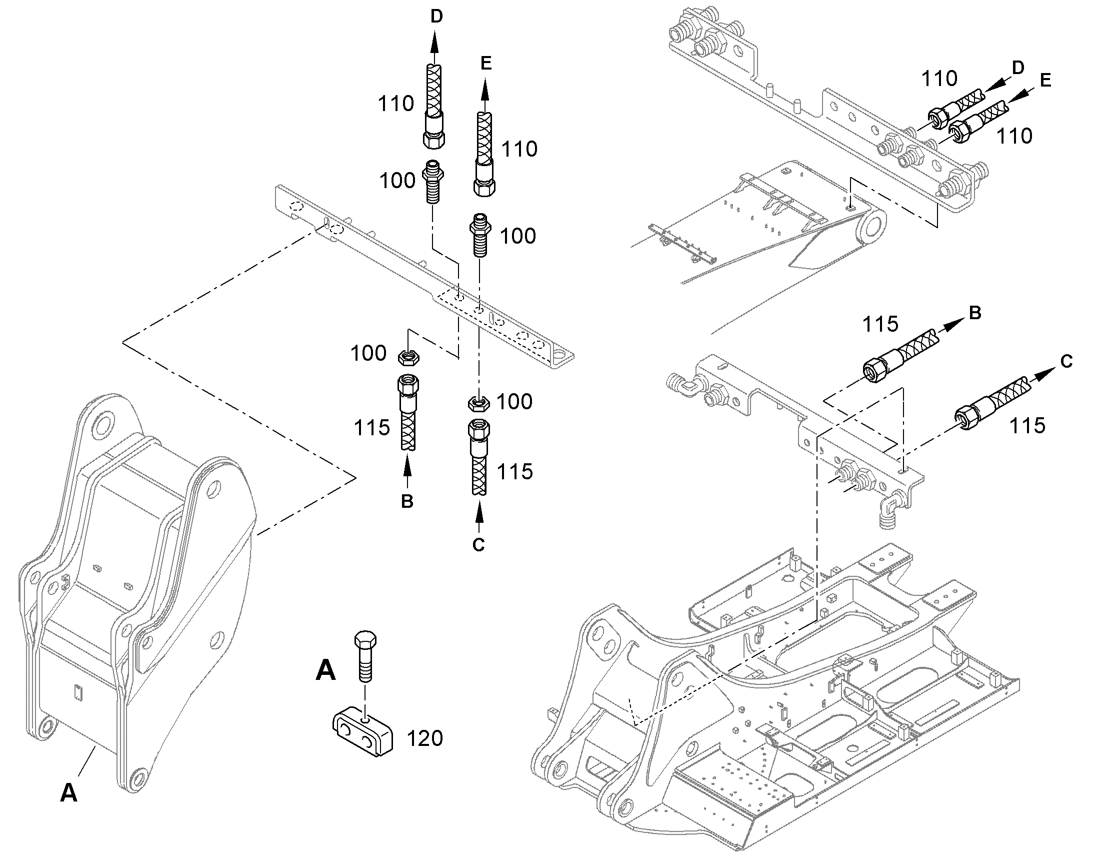 ШЛАНГ 6,3X1125 10018639 LIEBHERR