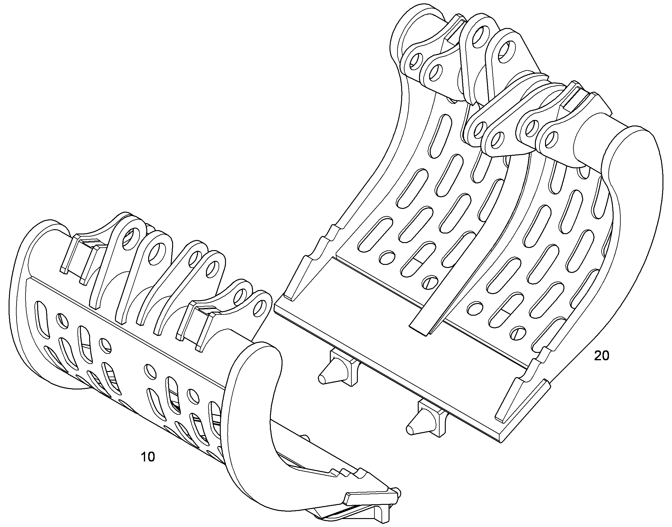 ЗАЖИМ СЛЕВА 9636981 LIEBHERR
