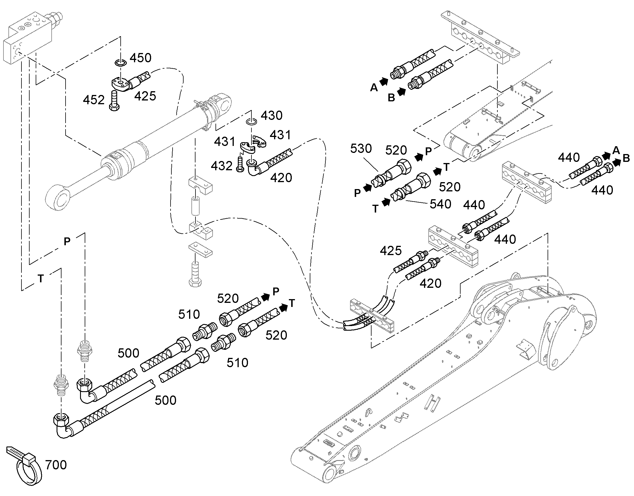 ЛЕНТА ДЛЯ МАРКИРОВКИ 22 7018511 LIEBHERR