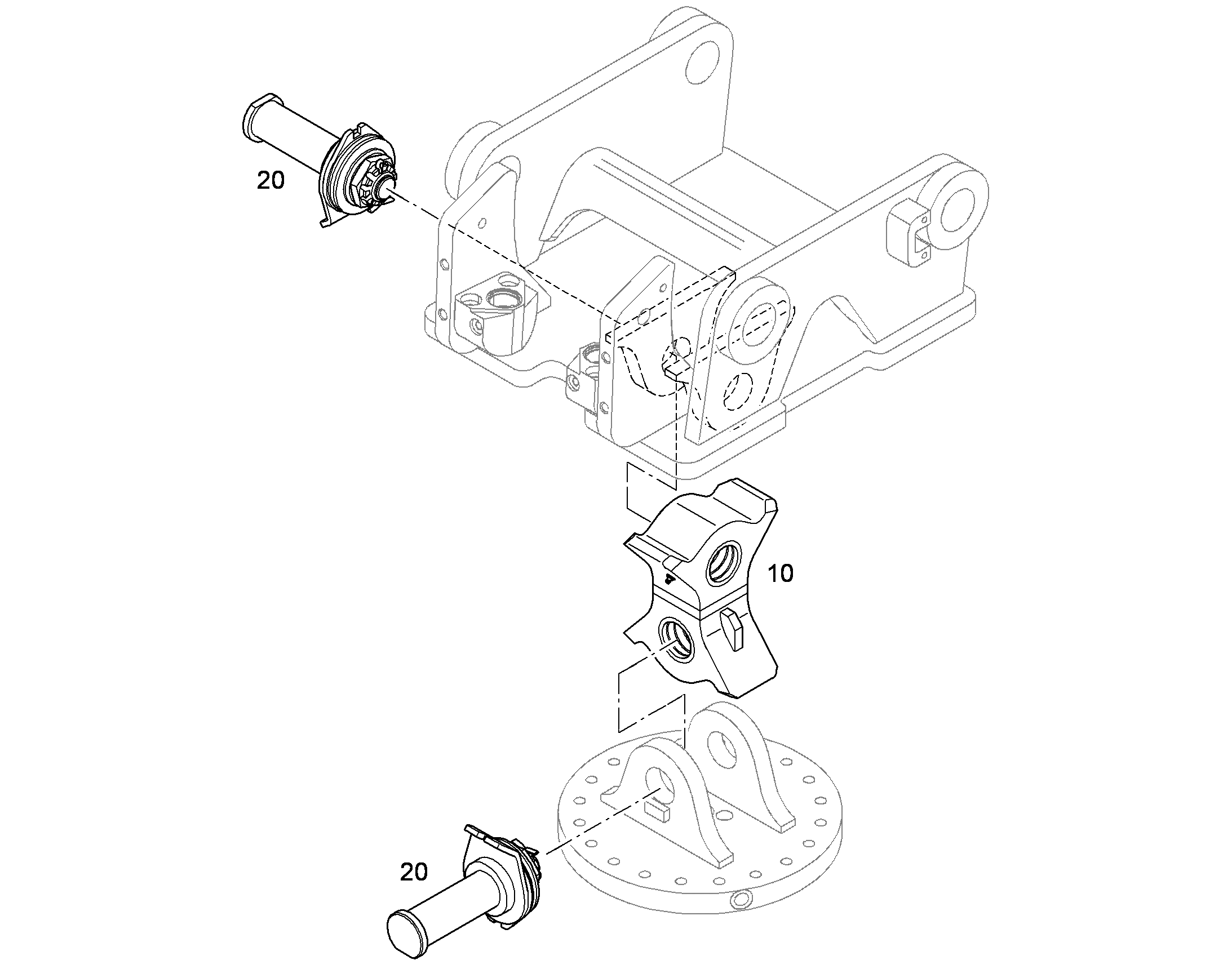 ПОДВЕСКА 9630174 LIEBHERR