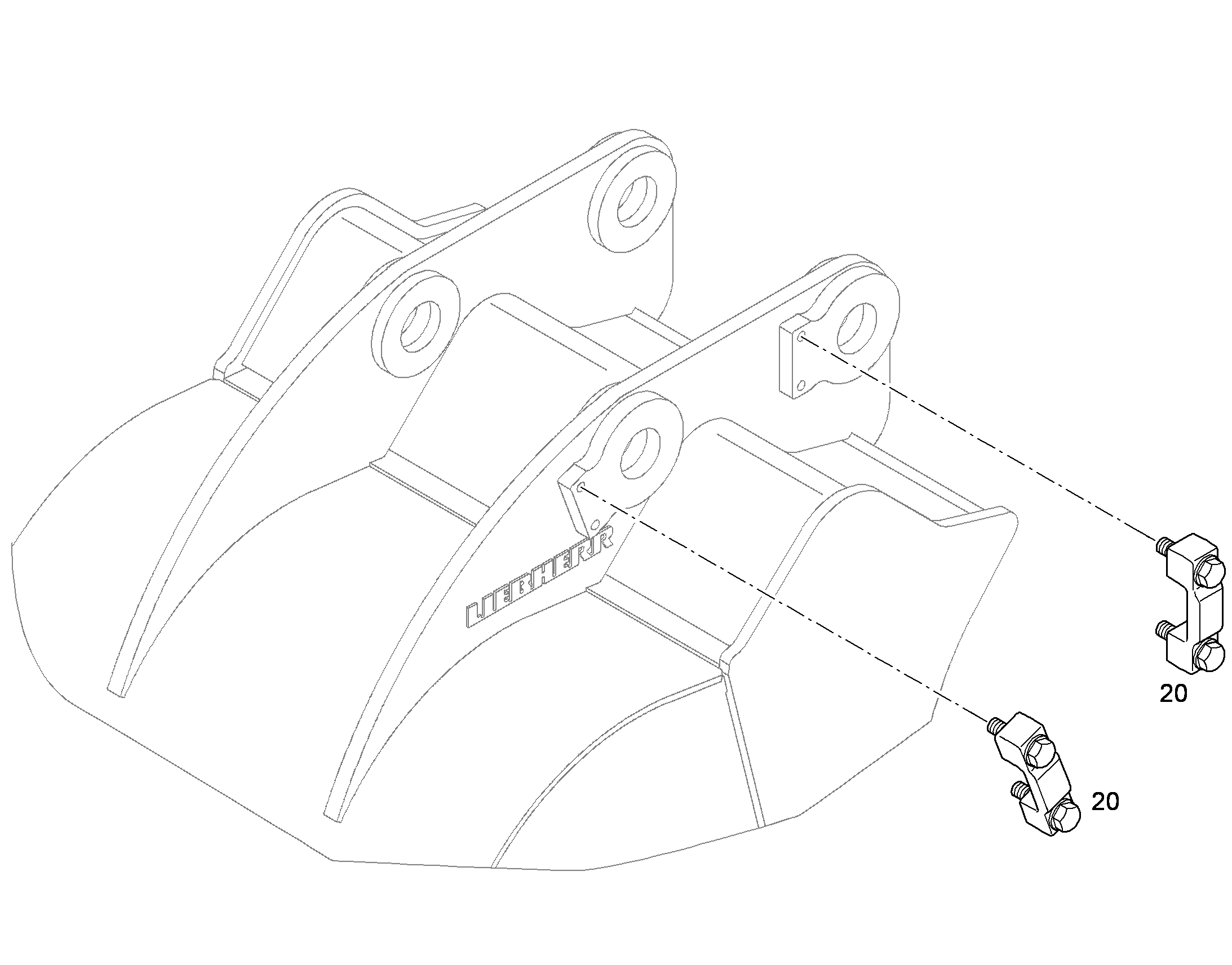 ЭЛЕМЕНТЫ МОНТАЖНЫЕ 9632500 LIEBHERR