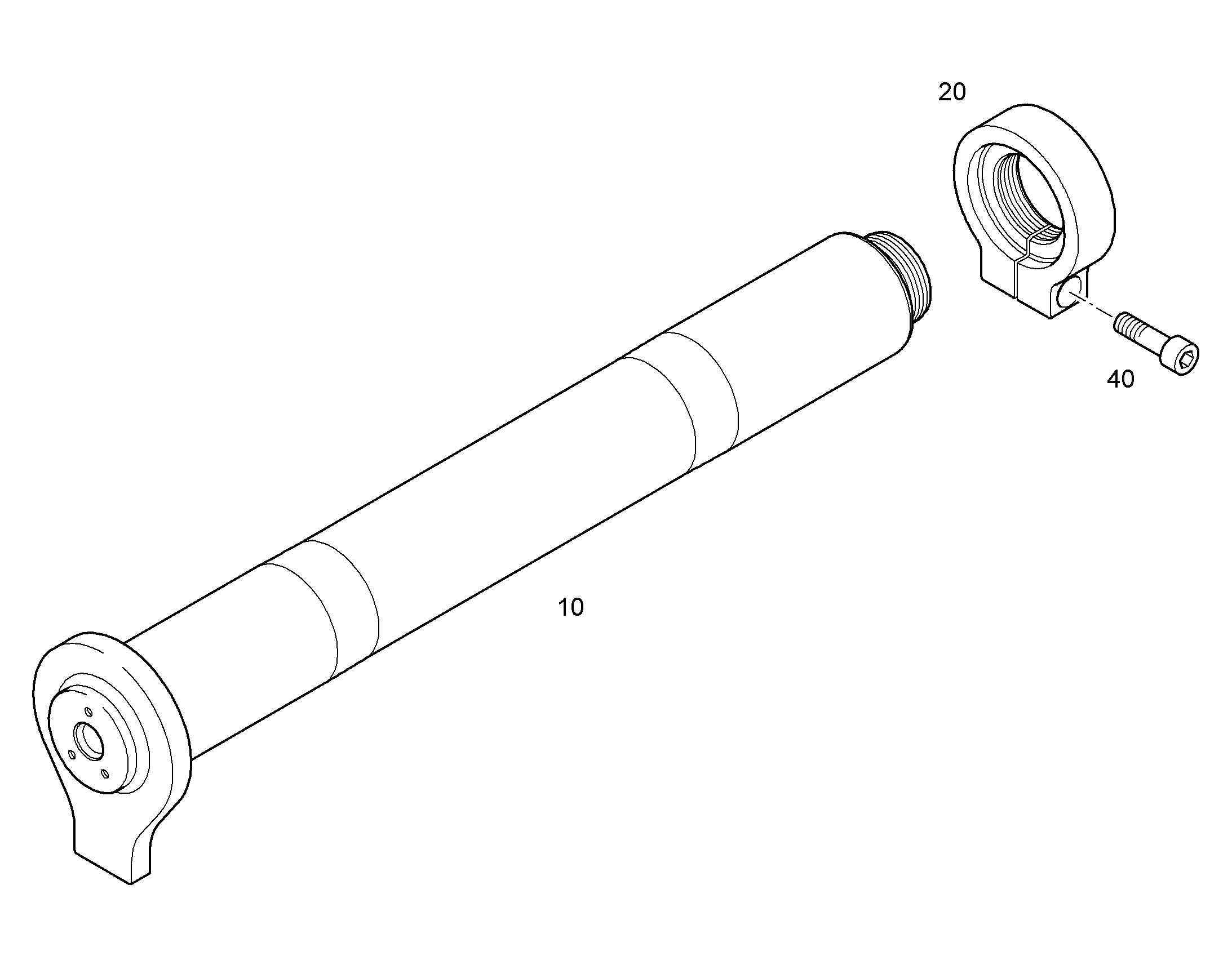ГАЙКА ОБЖИМНАЯ M95X3 9585546 LIEBHERR