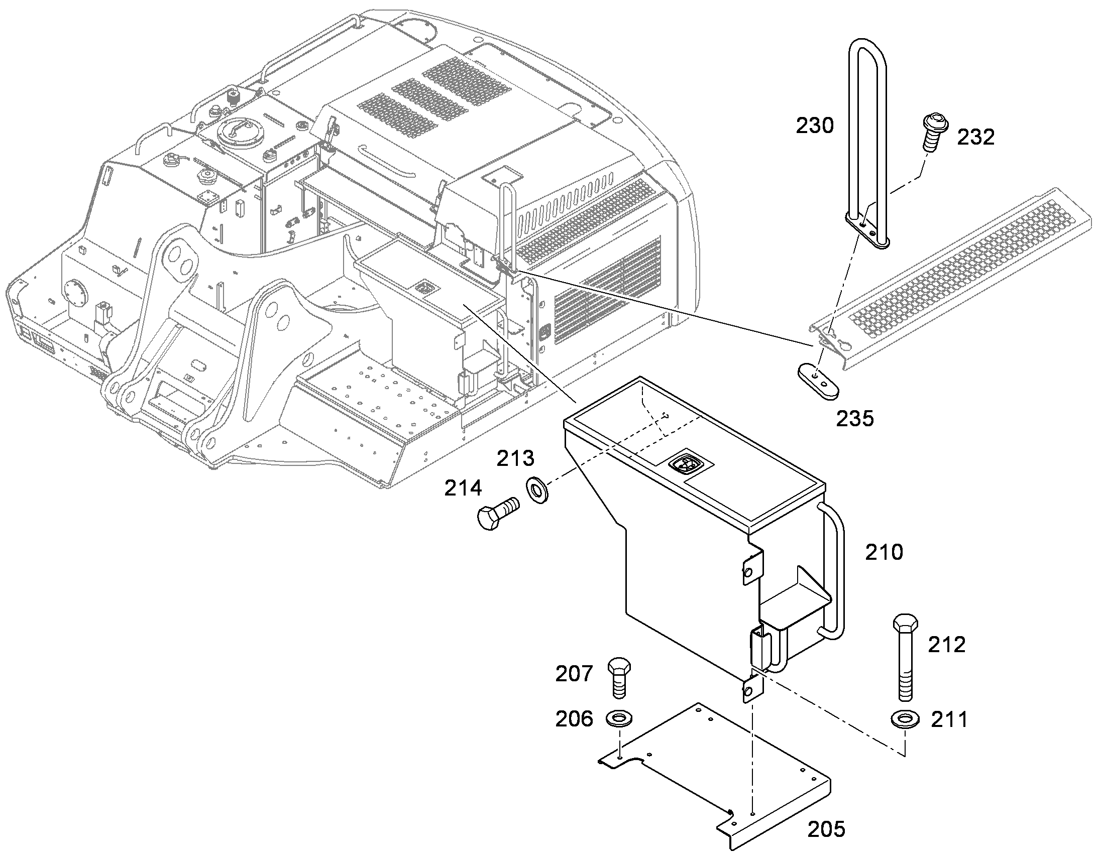 ЛИСТ КРЕПЕЖНЫЙ 8X45X155 9612495 LIEBHERR