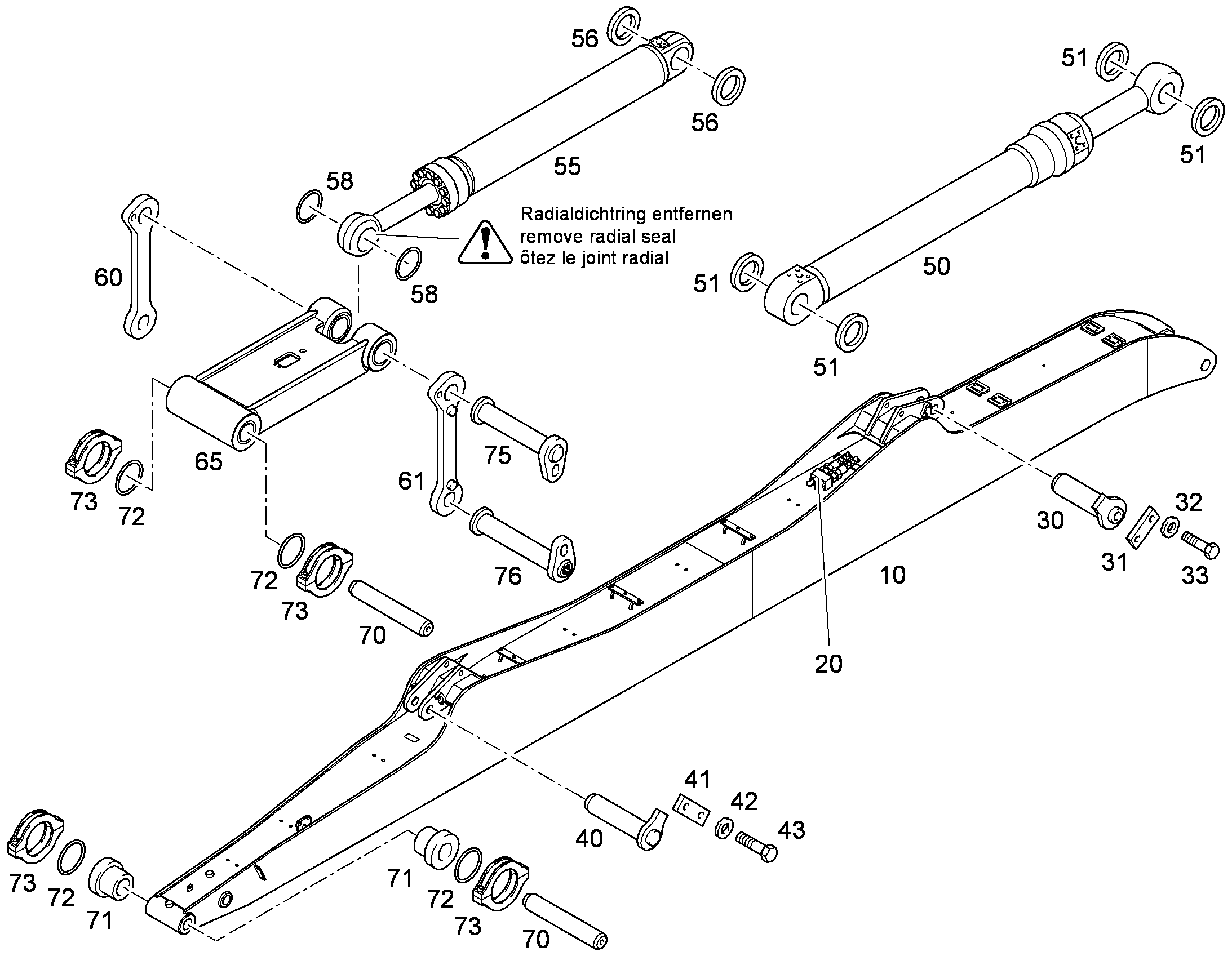 БОЛТ 9965460 LIEBHERR