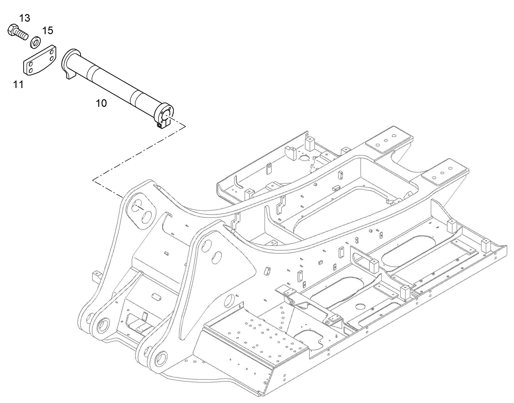 БОЛТ 140X1113 94068959 LIEBHERR