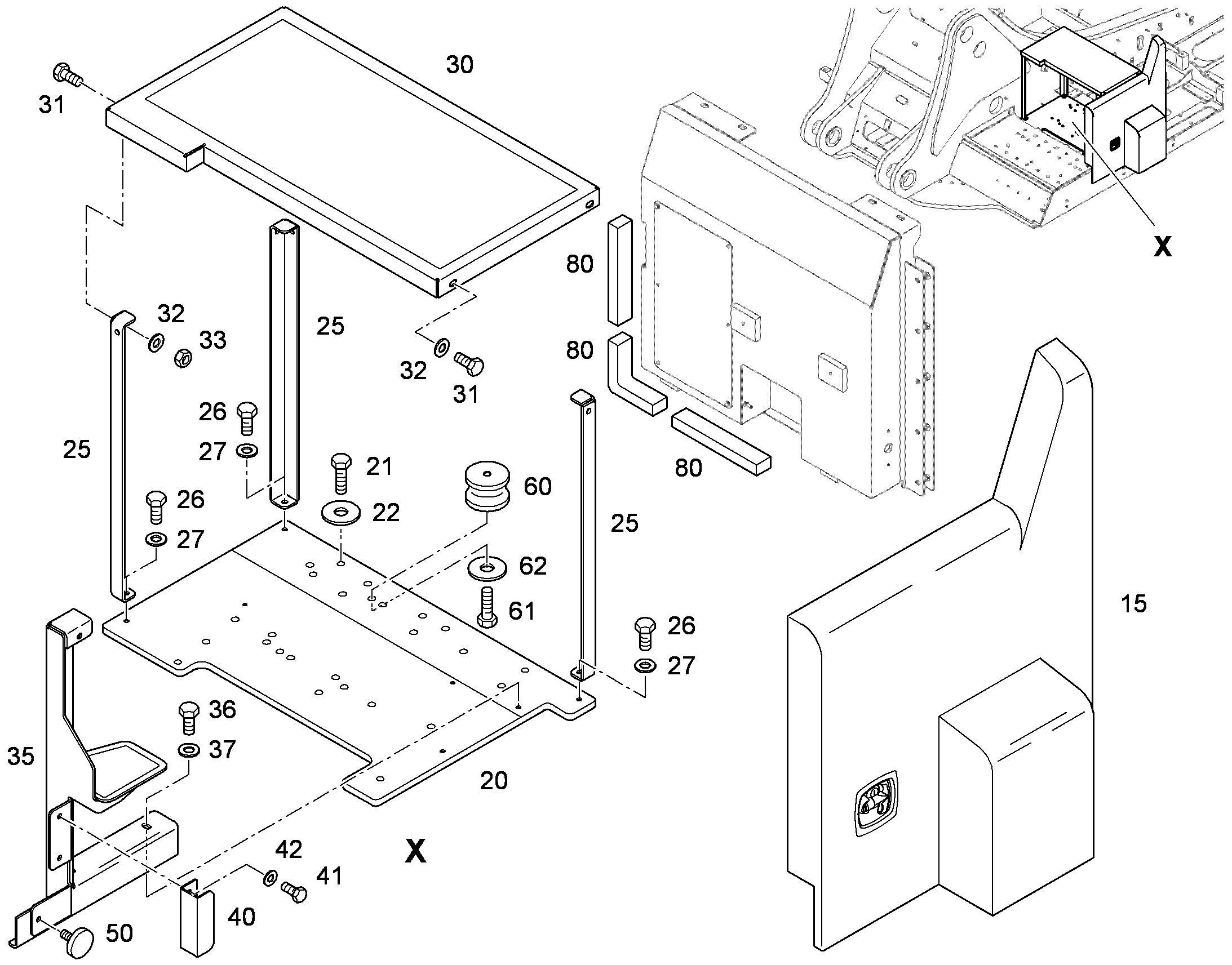 РЕЗИНОМЕТАЛЛИЧЕСКИЙ ПОДШИПНИК 7009972 LIEBHERR