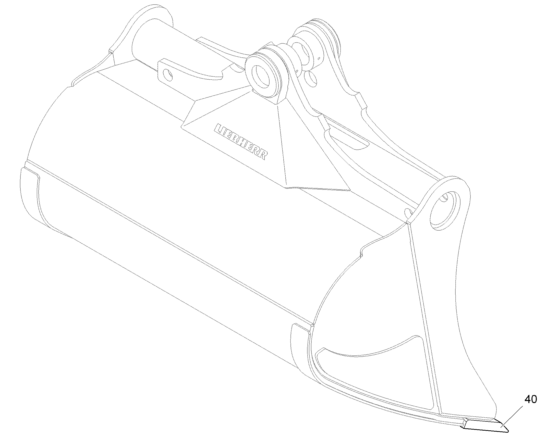 РЕЗЕЦ ГРУНТА 9581505 LIEBHERR