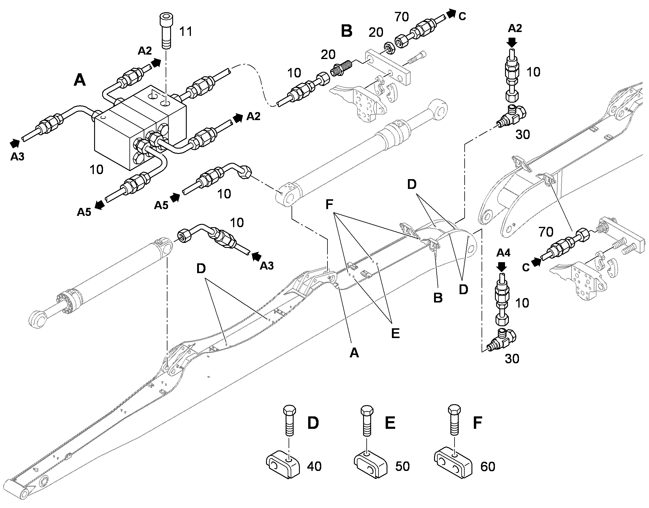 ШЛАНГ 6,3X2075 10037452 LIEBHERR