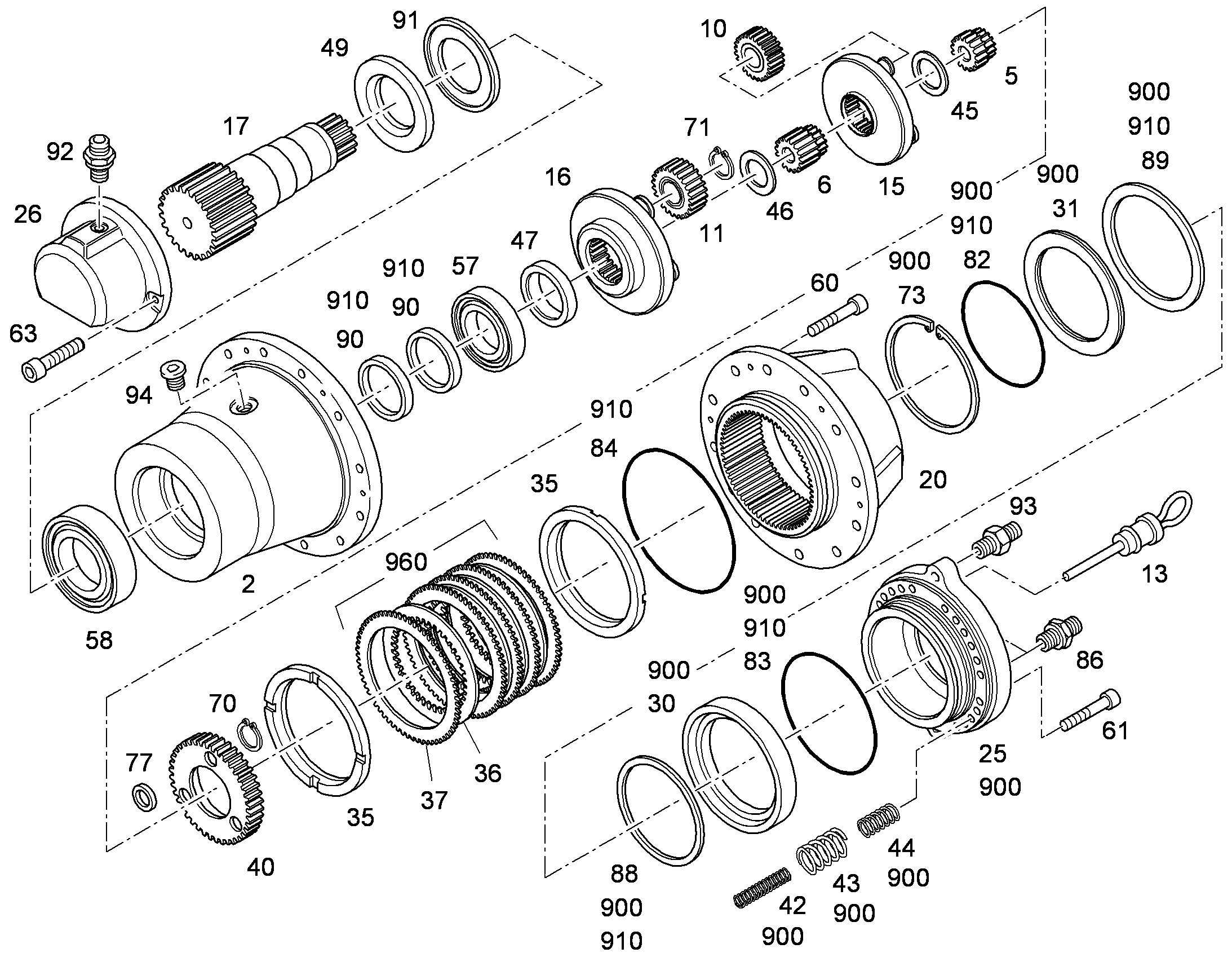 СТОПОРНОЕ КОЛЬЦО DIN 471 180 428009401 LIEBHERR