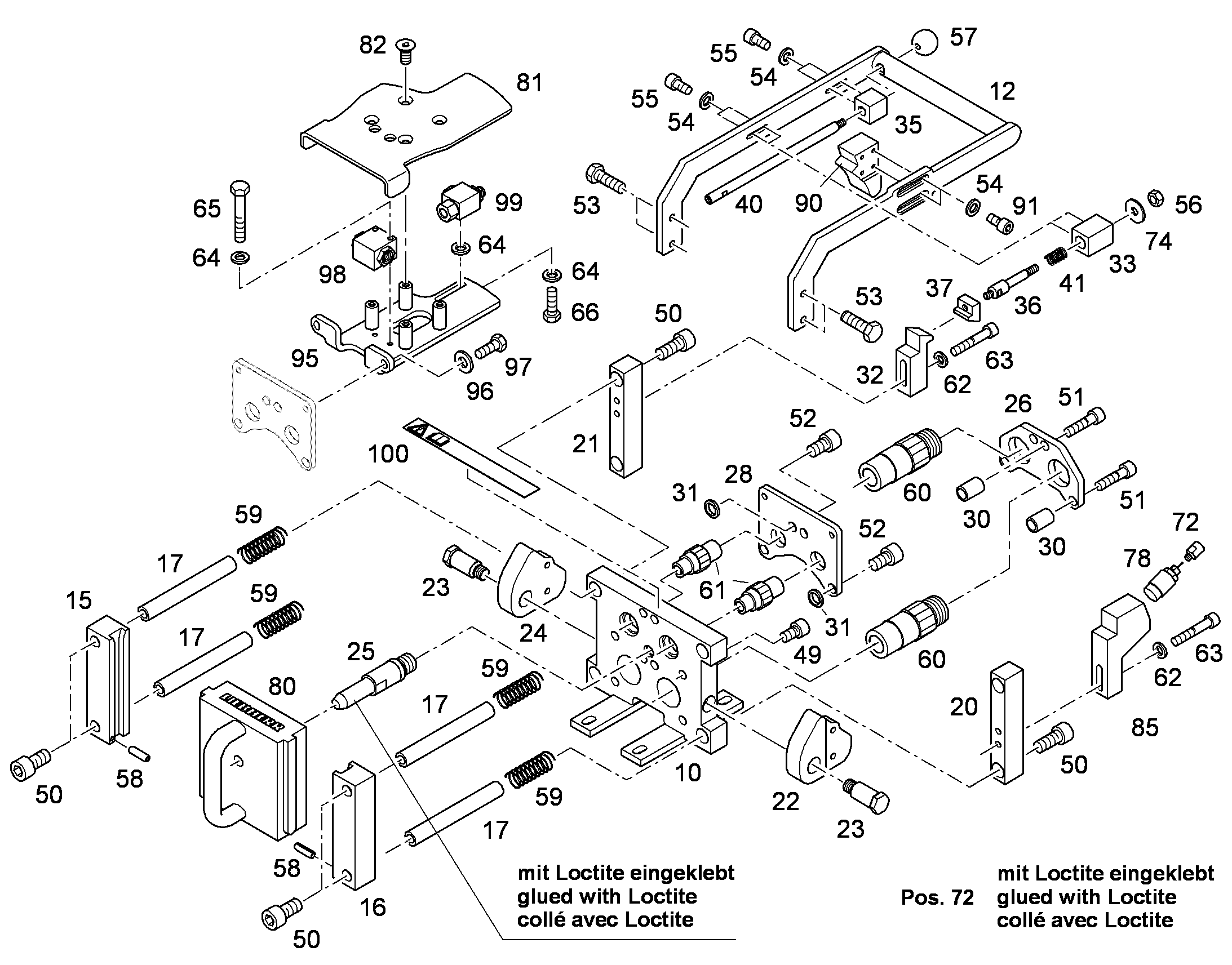 ДЕРЖАТЕЛЬ 94006439 LIEBHERR