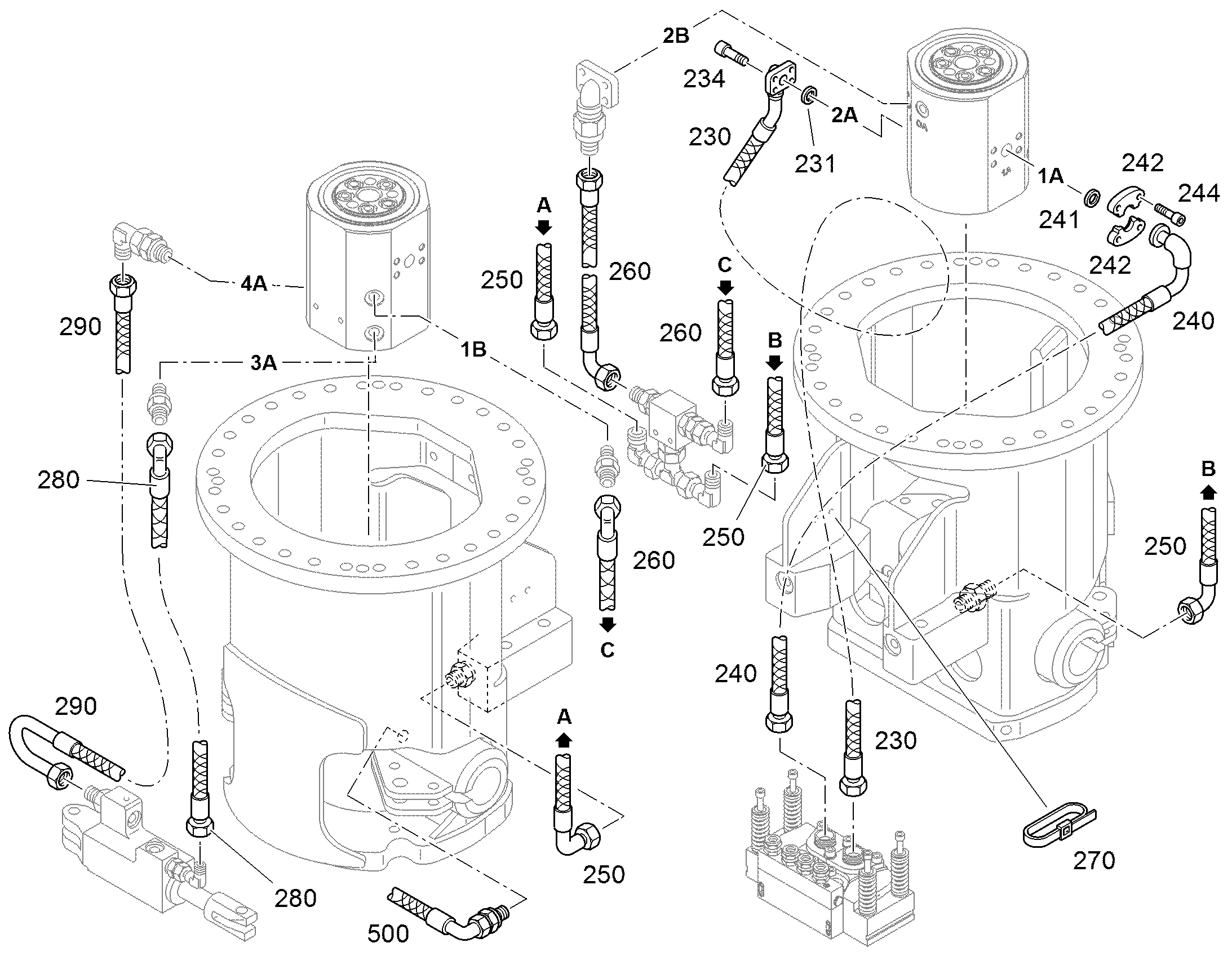 ШЛАНГ 20X1150 10651768 LIEBHERR