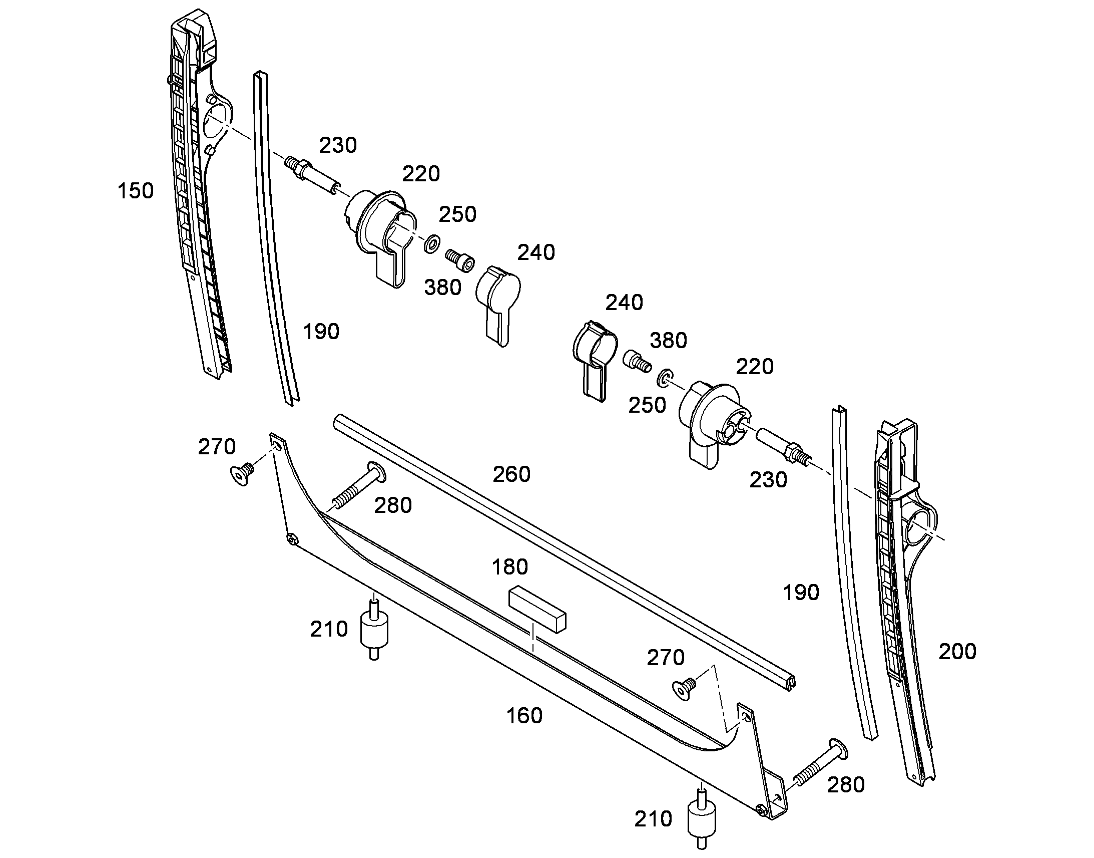 НАПРАВЛЯЮЩАЯ 10425446 LIEBHERR