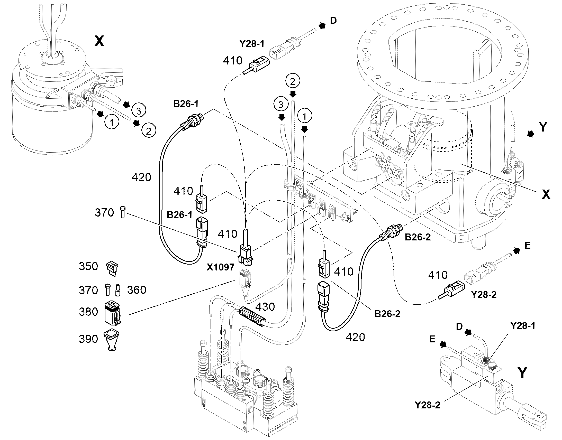 КОРПУС ВТУЛКИ DT 8-POL 13A 1500V 6004390 LIEBHERR