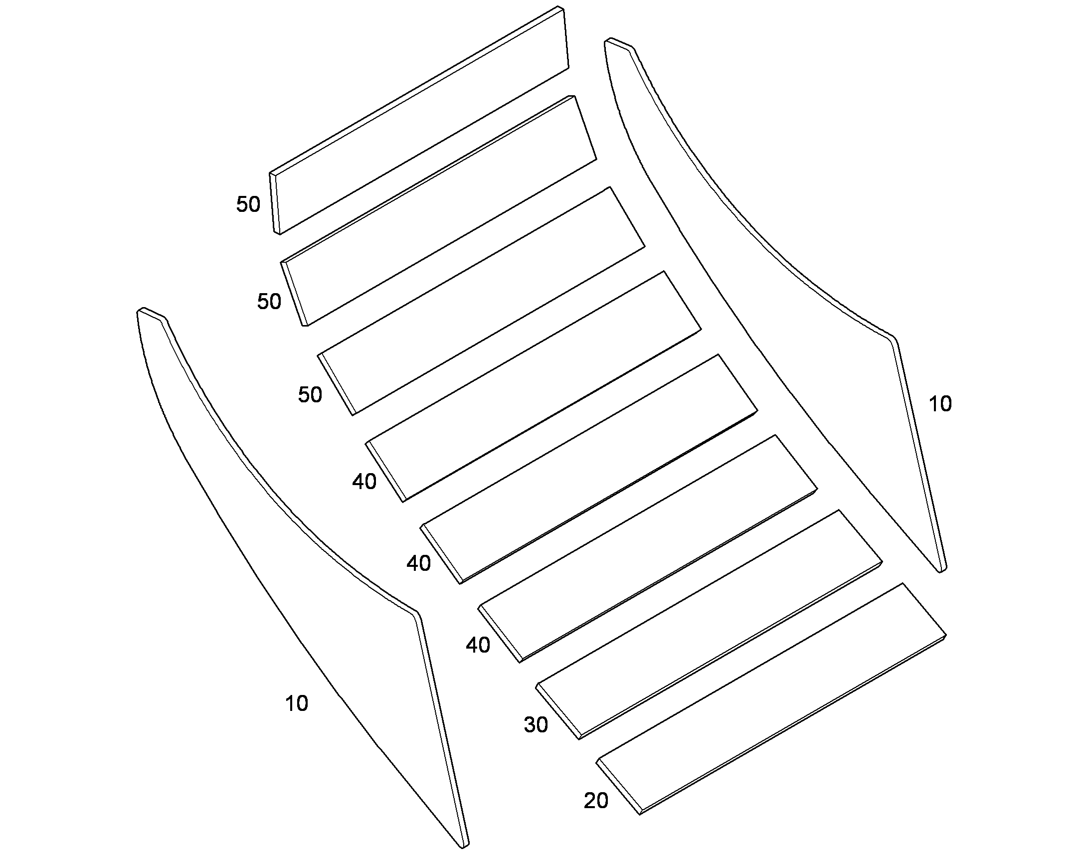 ПЛАНКА ИЗНАШИВАЮЩАЯСЯ 94012601 LIEBHERR