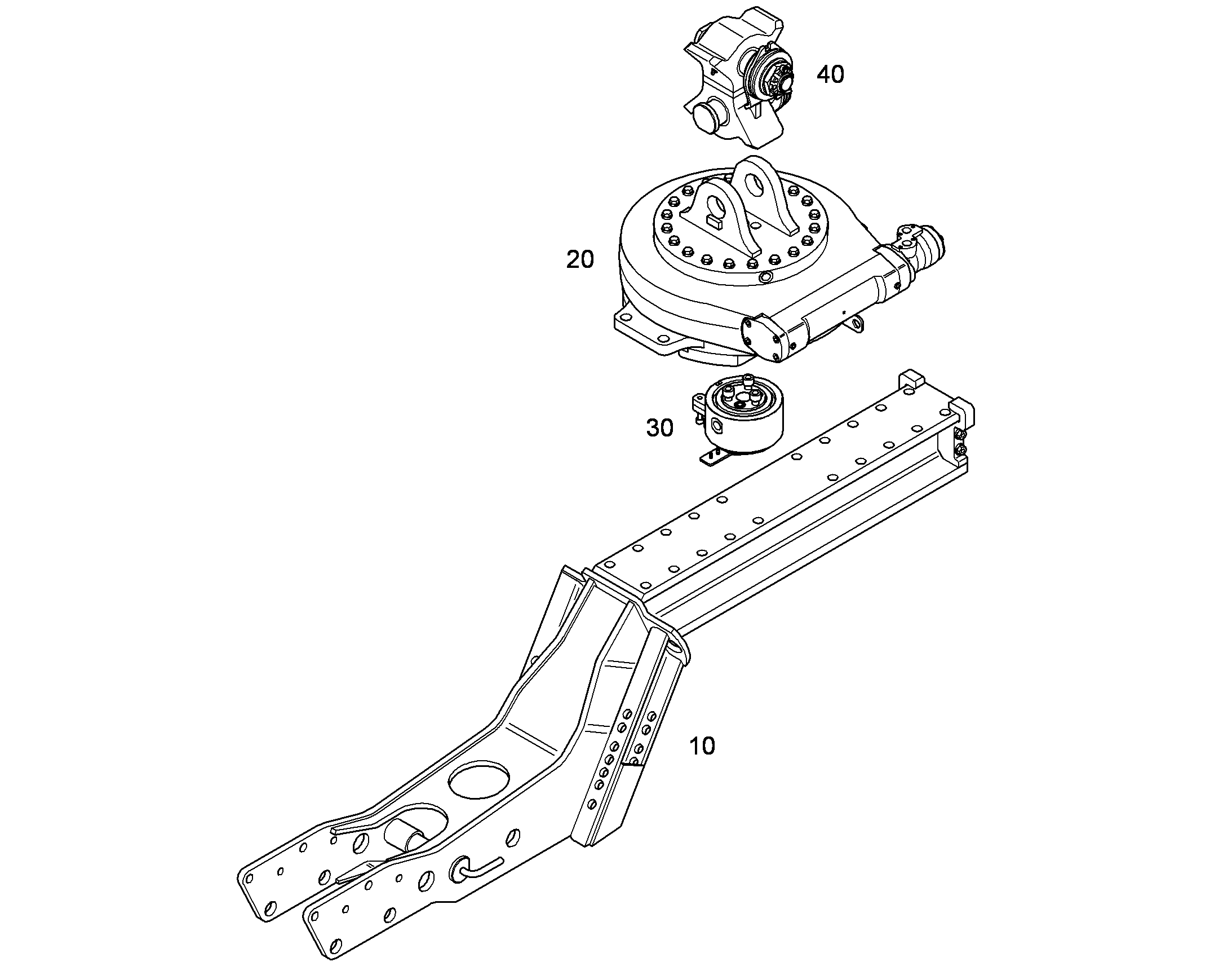 СОЕДИНЕНИЕ ПОВОРОТНОЕ 94011930 LIEBHERR