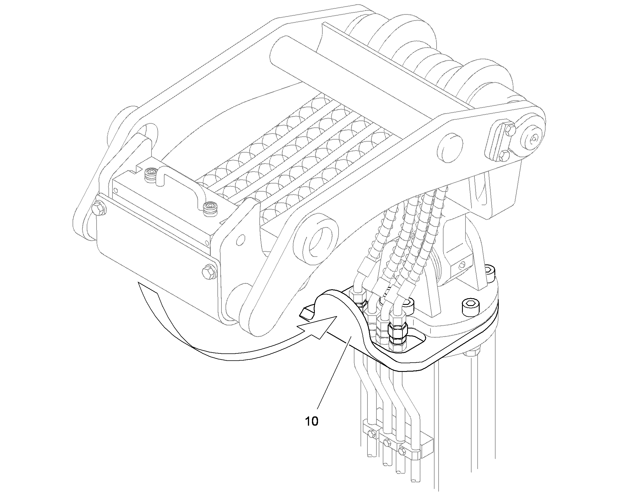 ОГРАНИЧИТЕЛЬ ХОДА FUER LIKUFIX 48 94015476 LIEBHERR