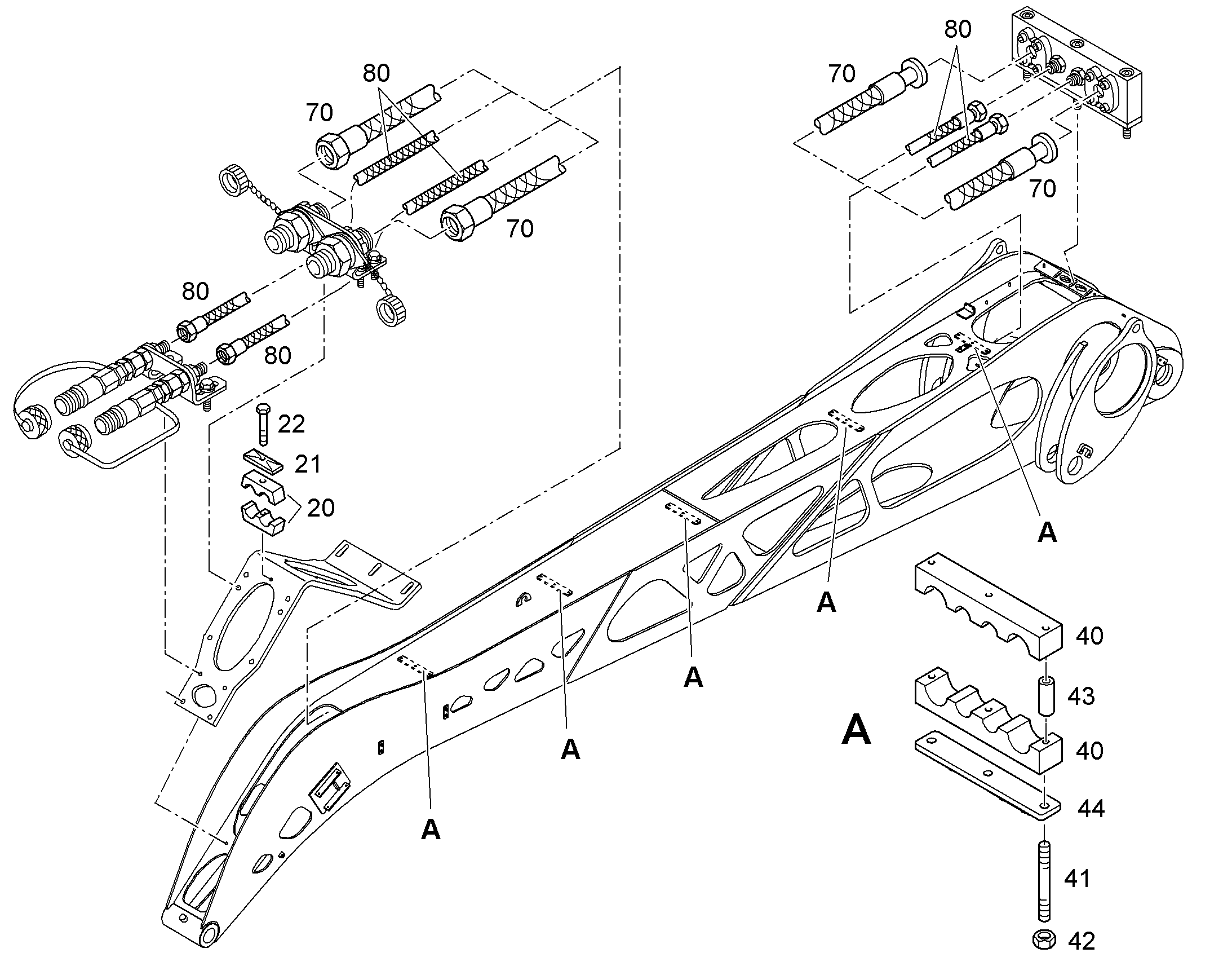 ПОЛУХОМУТИК HRRL 4 49,4 24,6-24,6-49,4 PP 10815626 LIEBHERR
