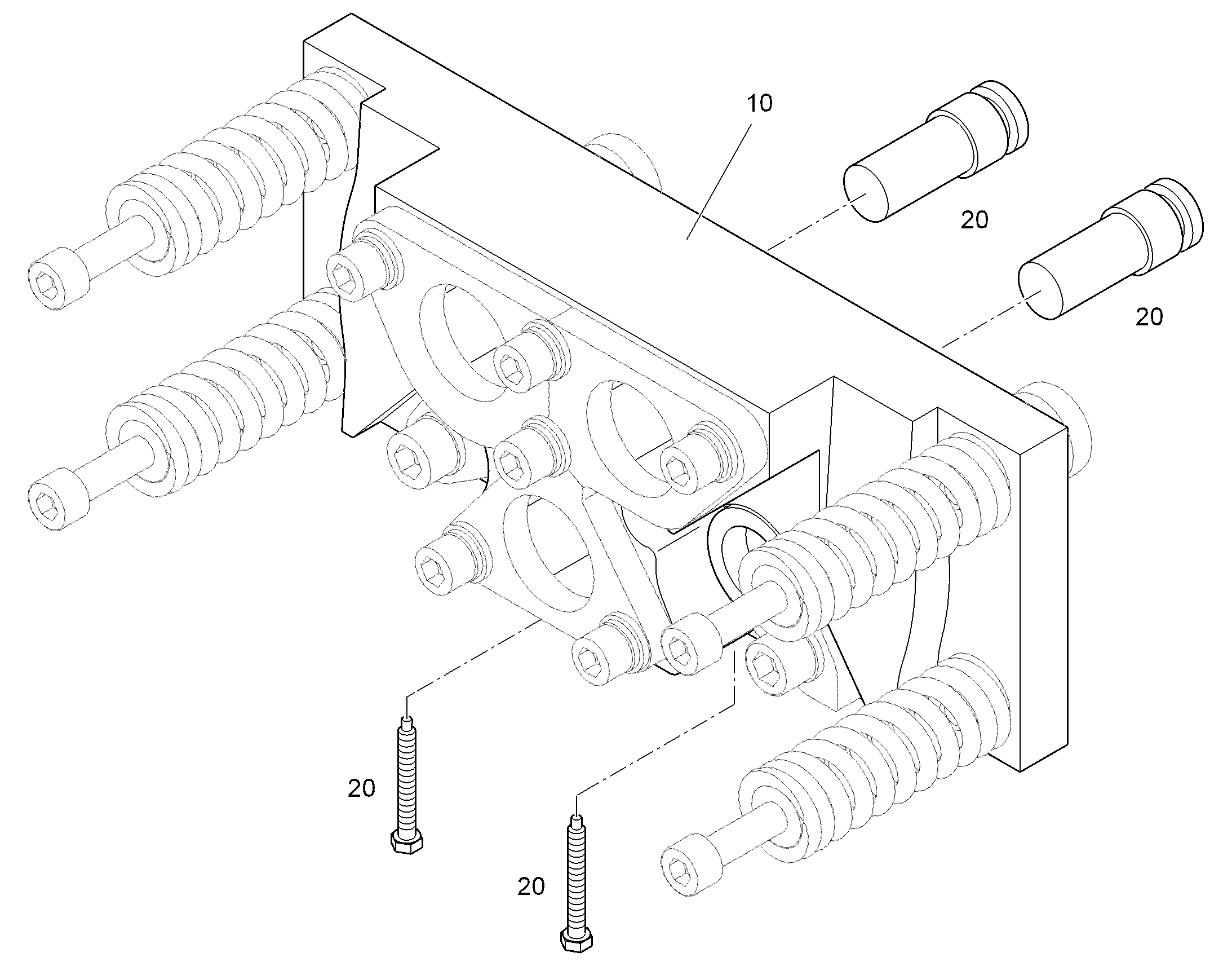 ЧЕРТЕЖ ОБРАБОТКИ 94026107 LIEBHERR