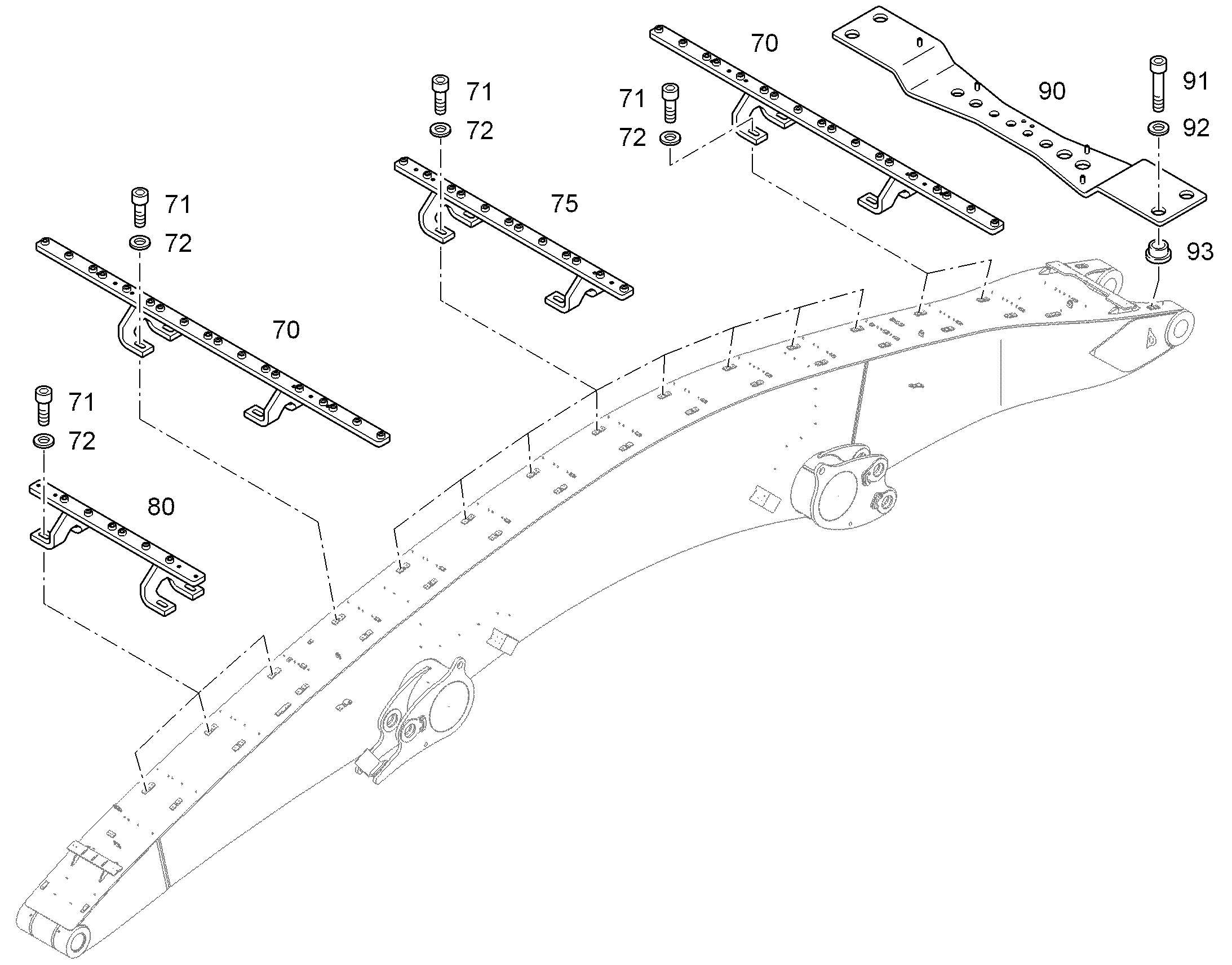 УПОР ФЛАНЦЕВОЙ ВТУЛКИ 10027815 LIEBHERR