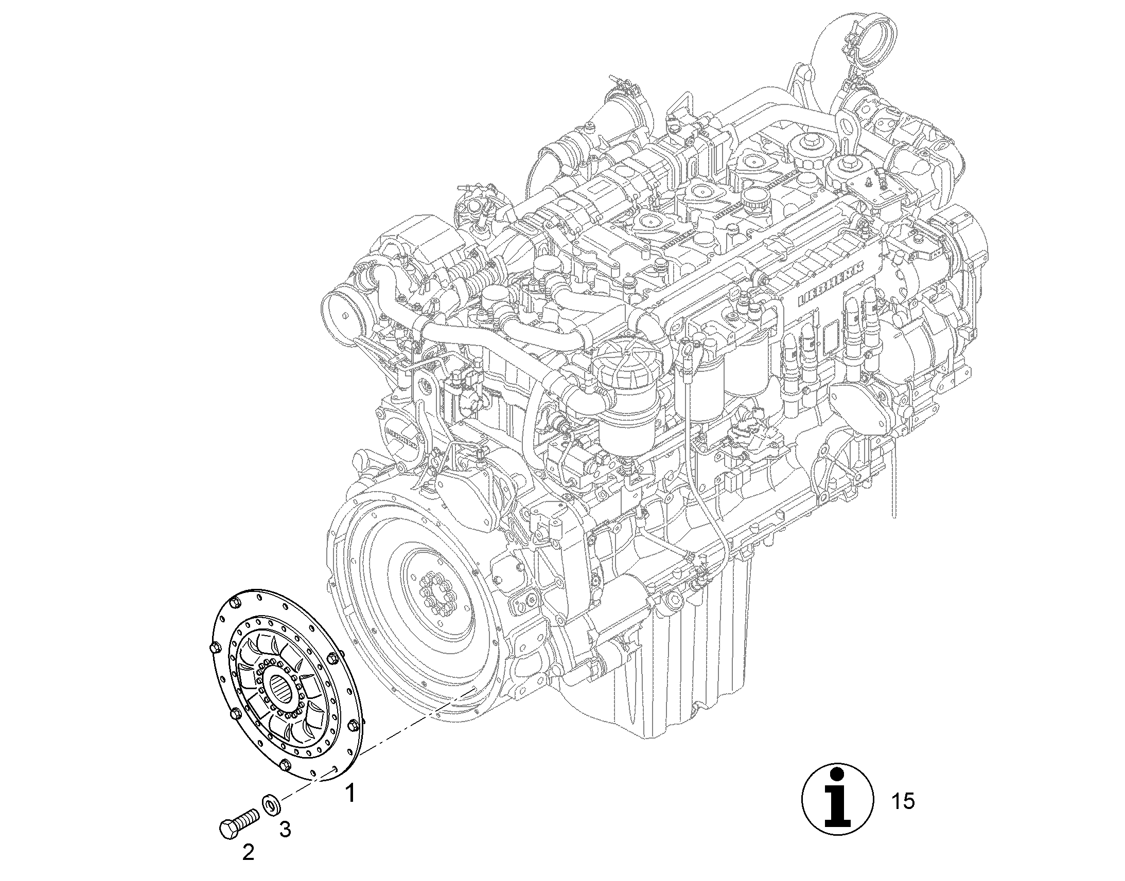 ДЕМПФЕР КРУЧЕНИЯ 10125600 LIEBHERR