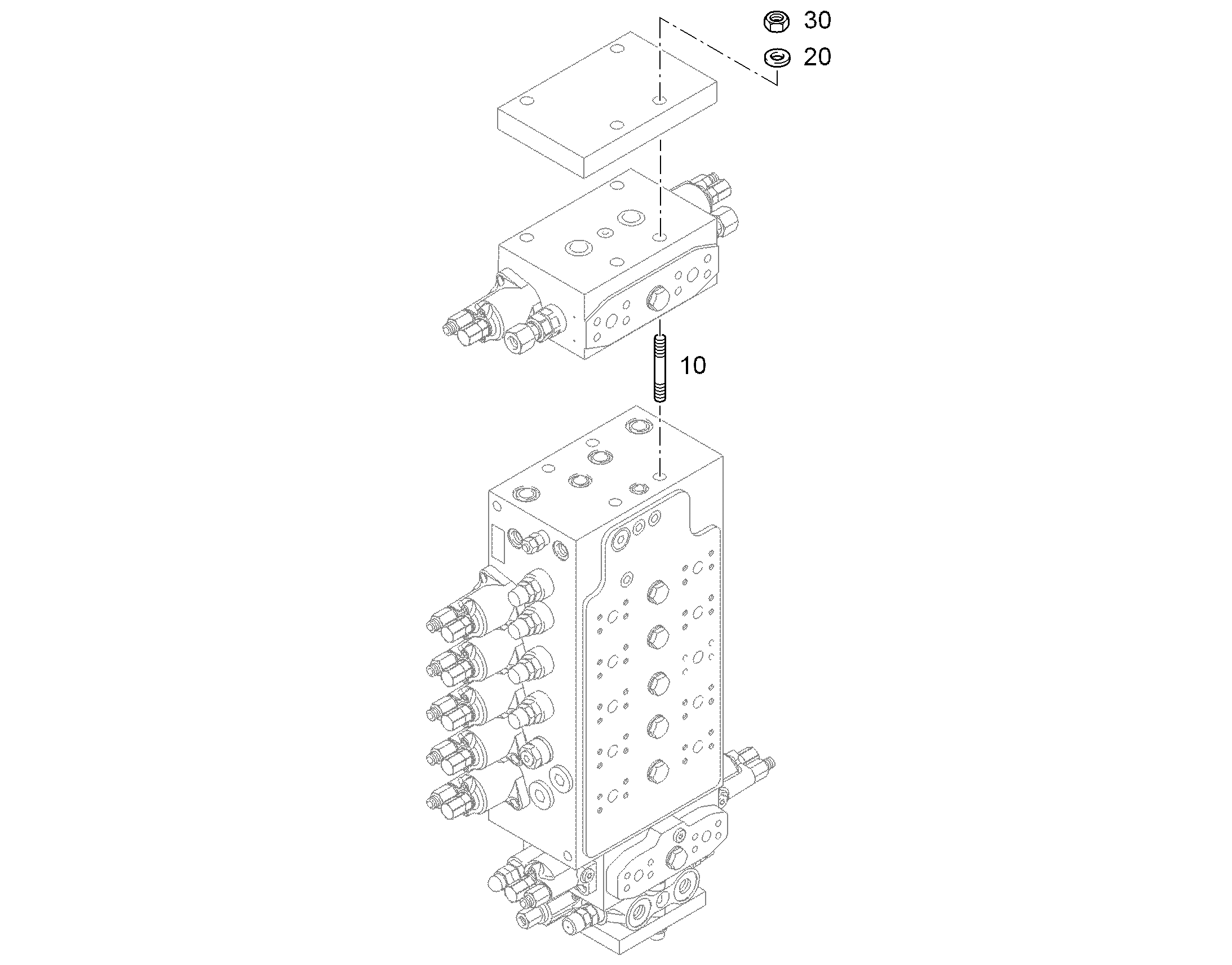 ШПИЛЬКА DIN 939 M10X110 10.9 FLZN 12216138 LIEBHERR